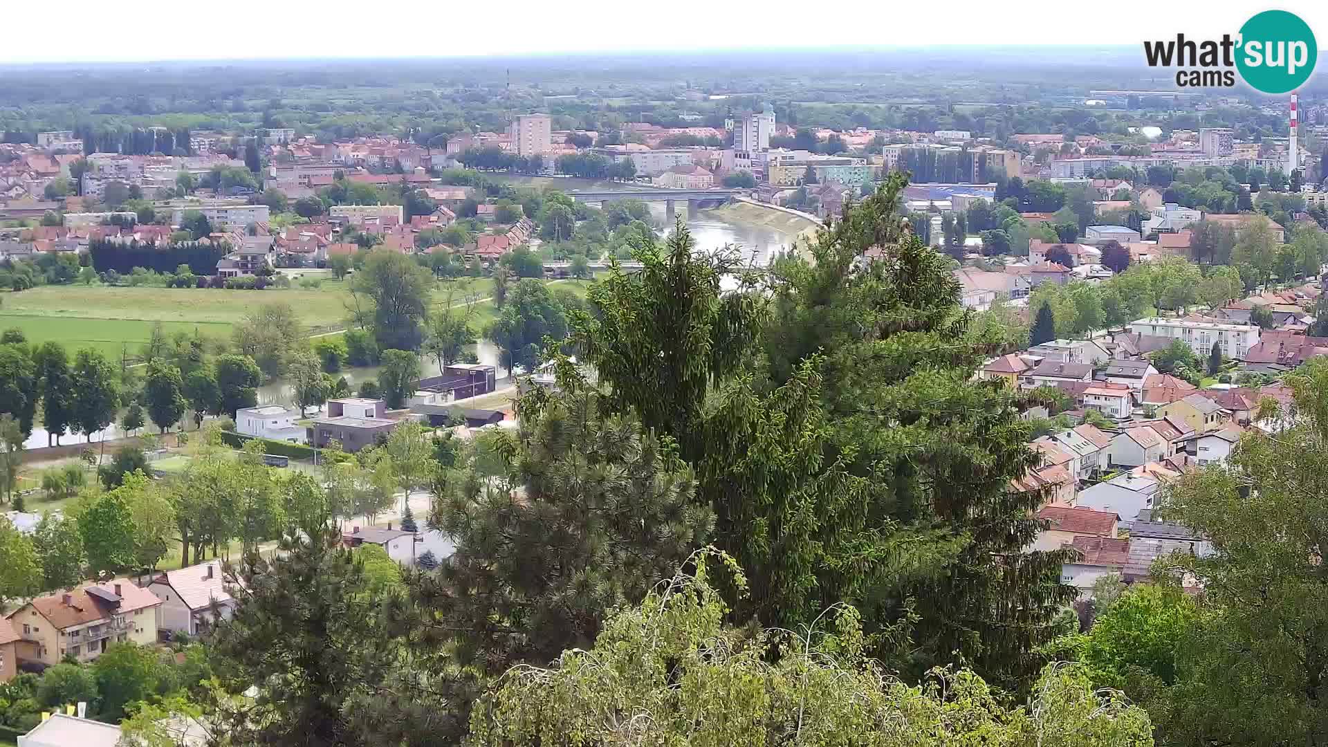 Webcam Karlovac Château Dubovac – Vue en direct de ce monument historique