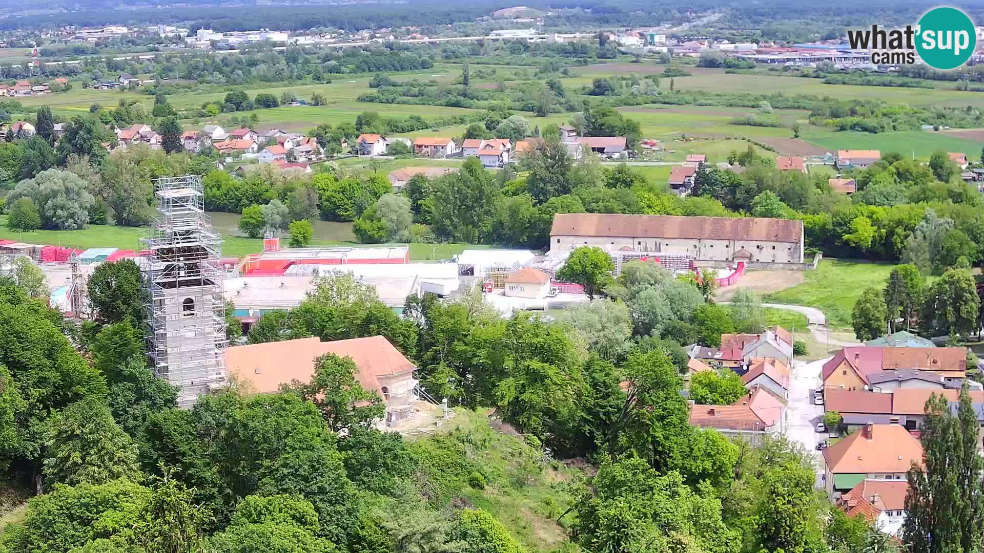 Webcam Karlovac Dubovac Castle – Live View of Karlovac’s Historic Landmark