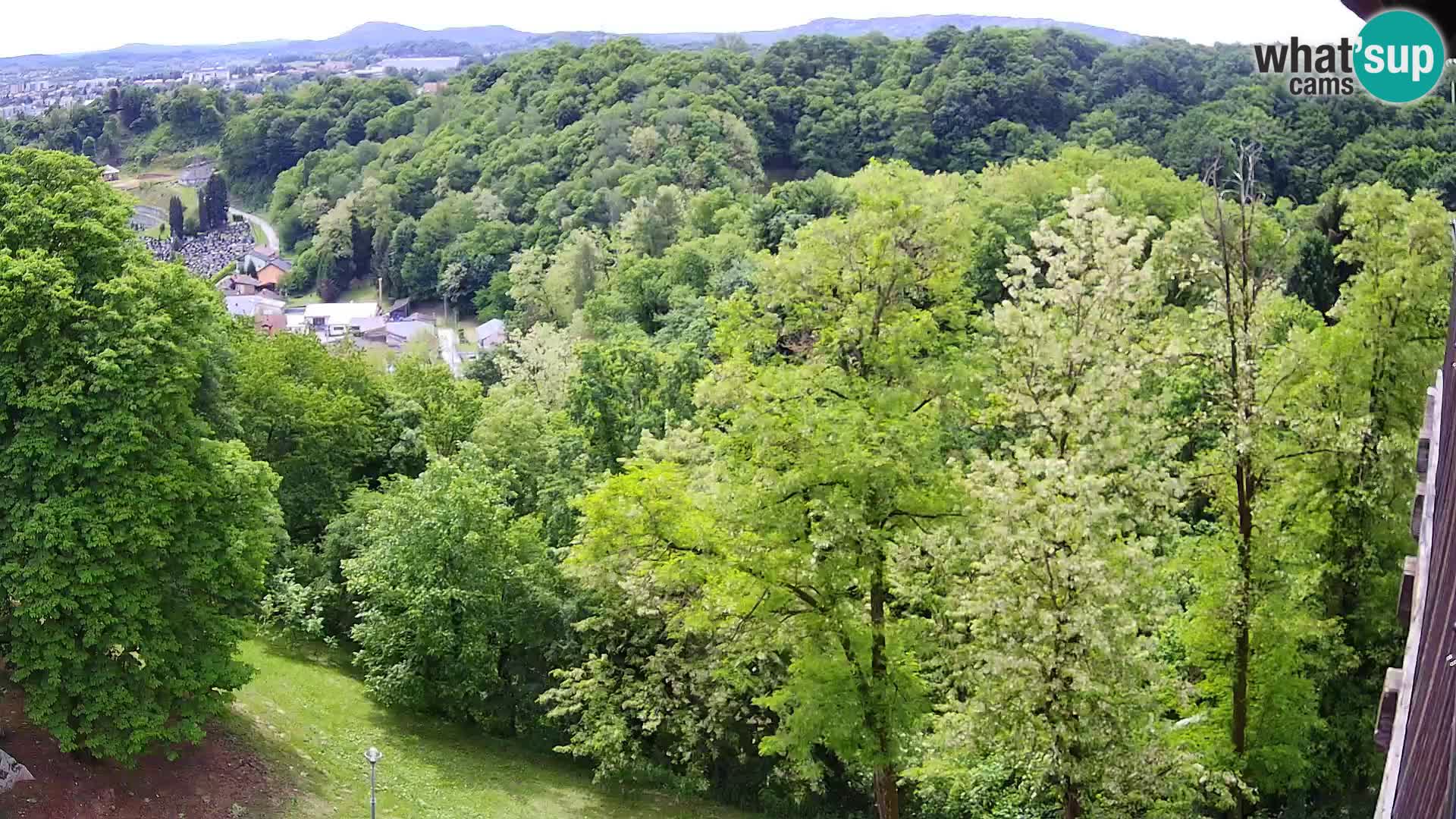 Web kamera Karlovac – Dvorac Dubovac uživo