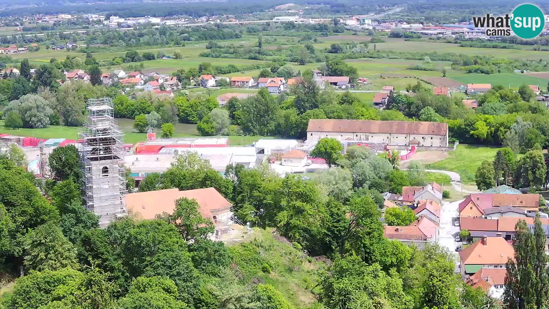 Webcam Karlovac Château Dubovac – Vue en direct de ce monument historique