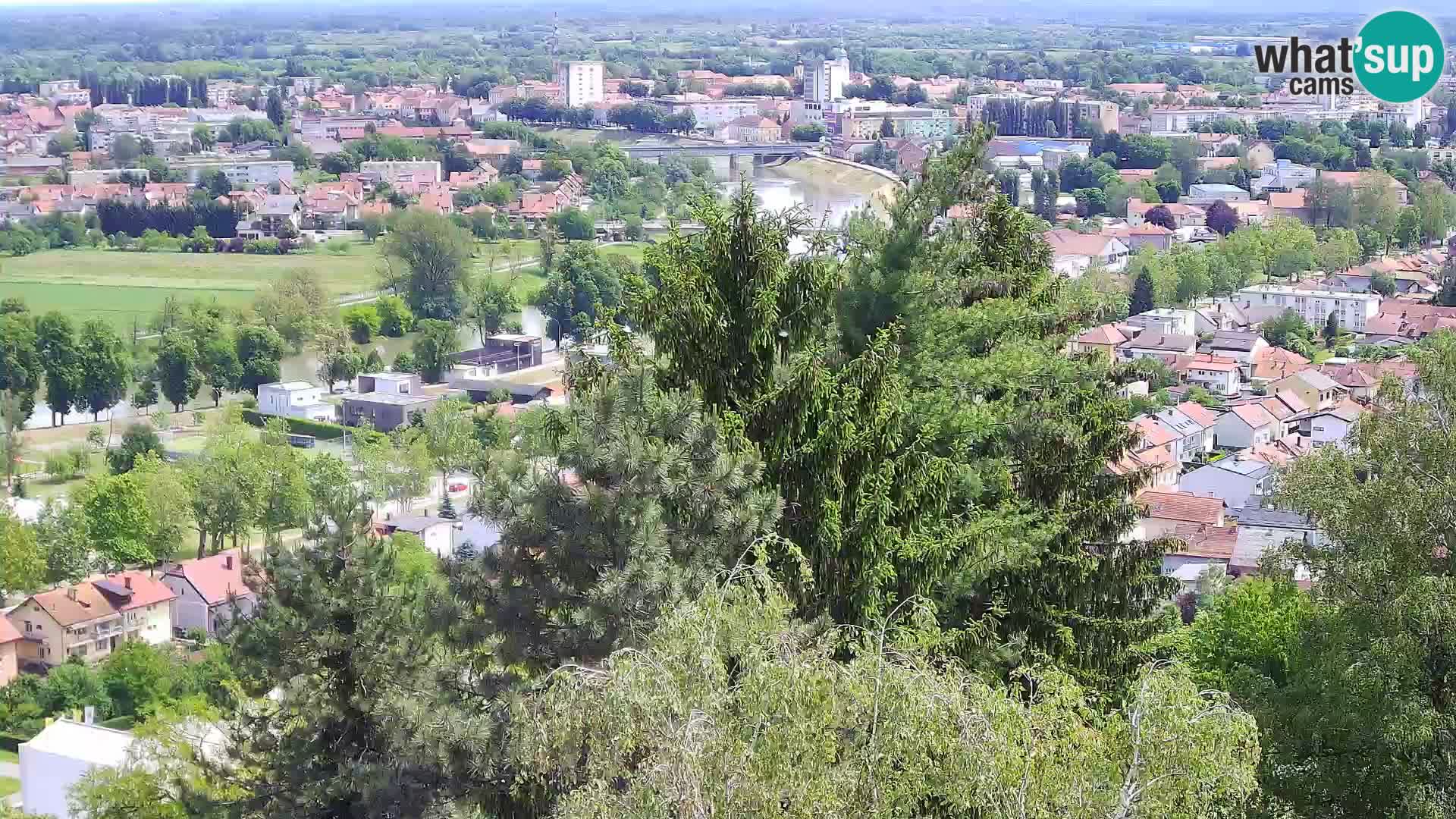 Webcam Karlovac Château Dubovac – Vue en direct de ce monument historique
