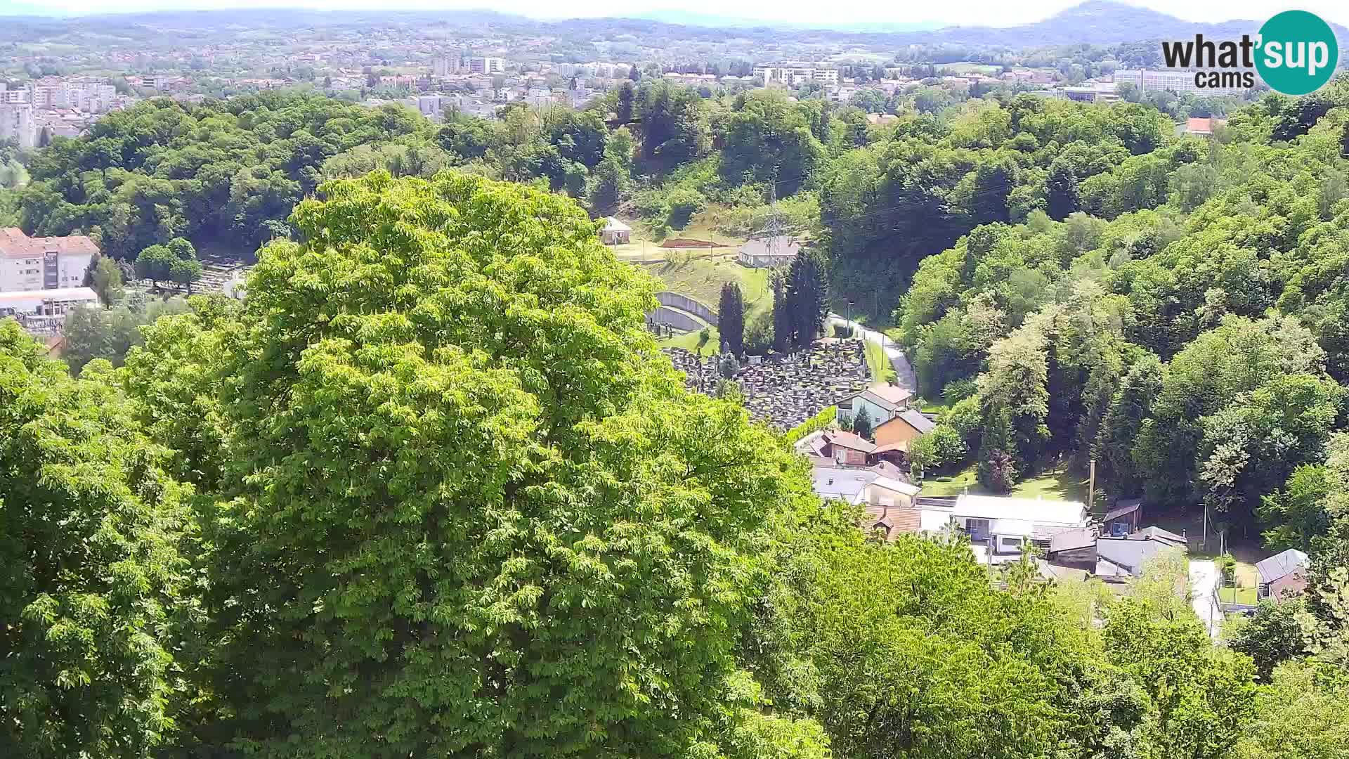 Webcam Karlovac Château Dubovac – Vue en direct de ce monument historique