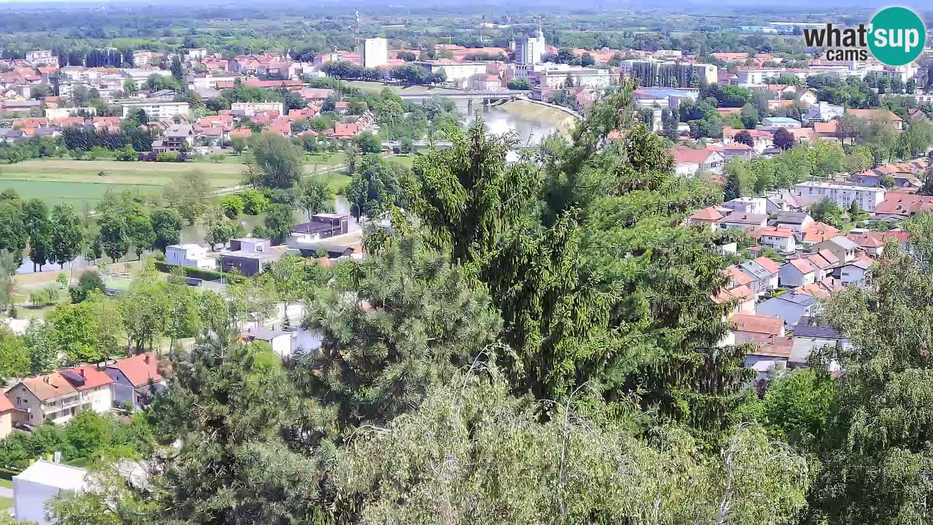 Web kamera Karlovac – Dvorac Dubovac uživo