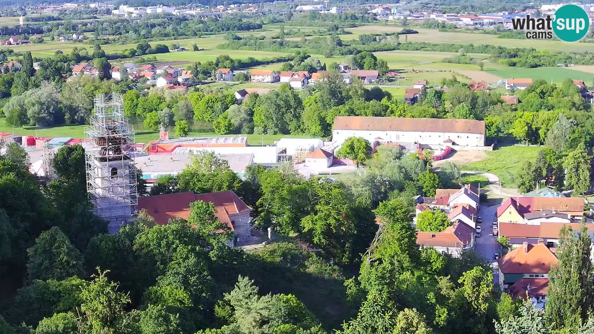 Webcam Karlovac Château Dubovac – Vue en direct de ce monument historique