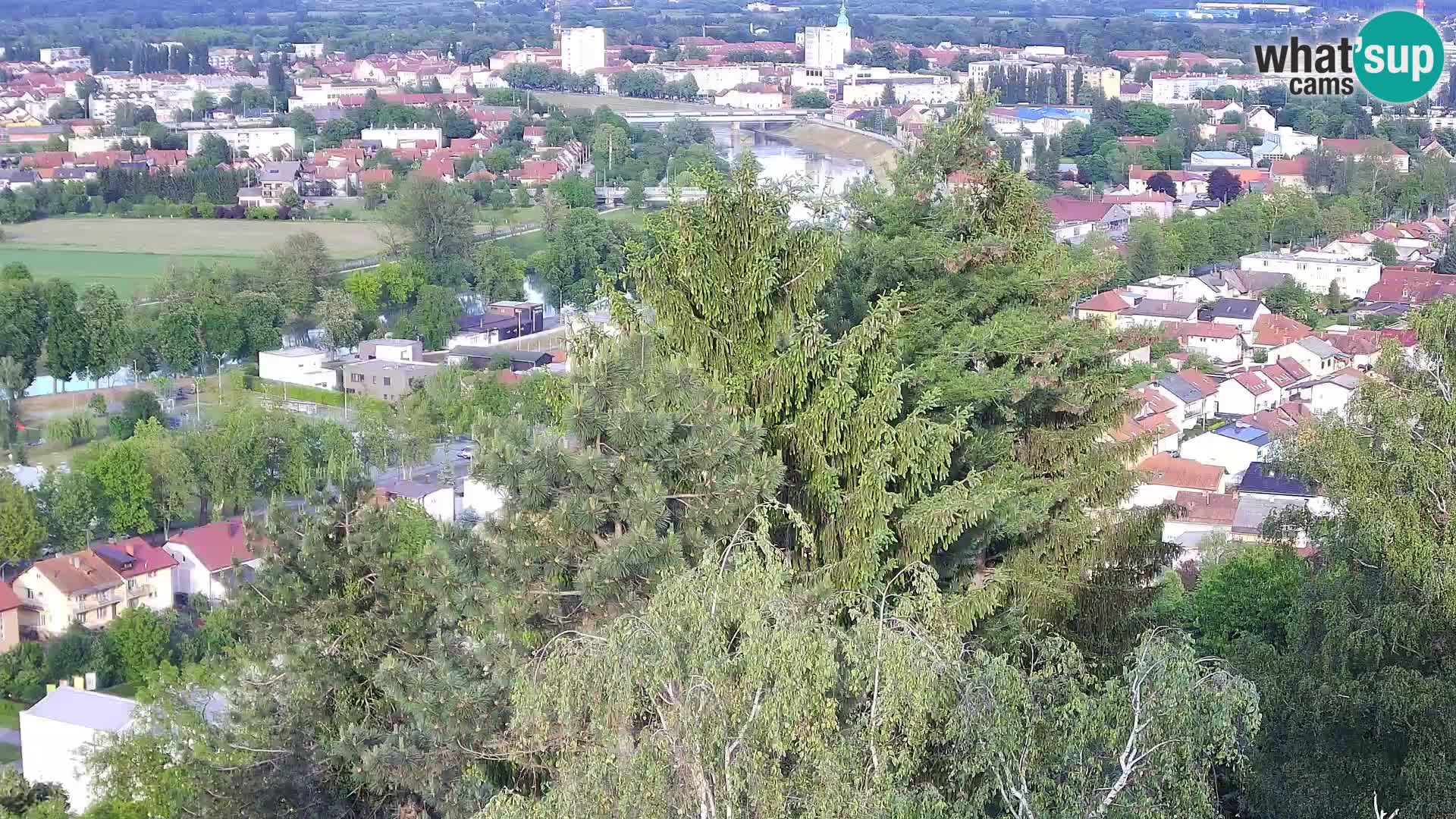 Webcam Karlovac Château Dubovac – Vue en direct de ce monument historique