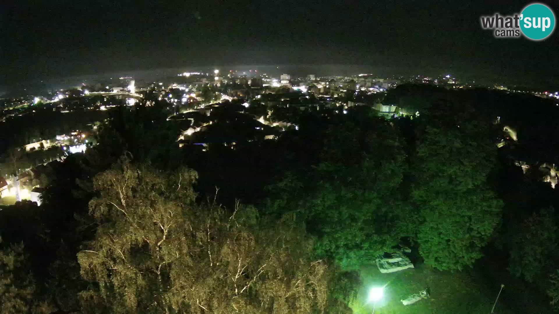 Webcam Karlovac Dubovac Castle – Live View of Karlovac’s Historic Landmark