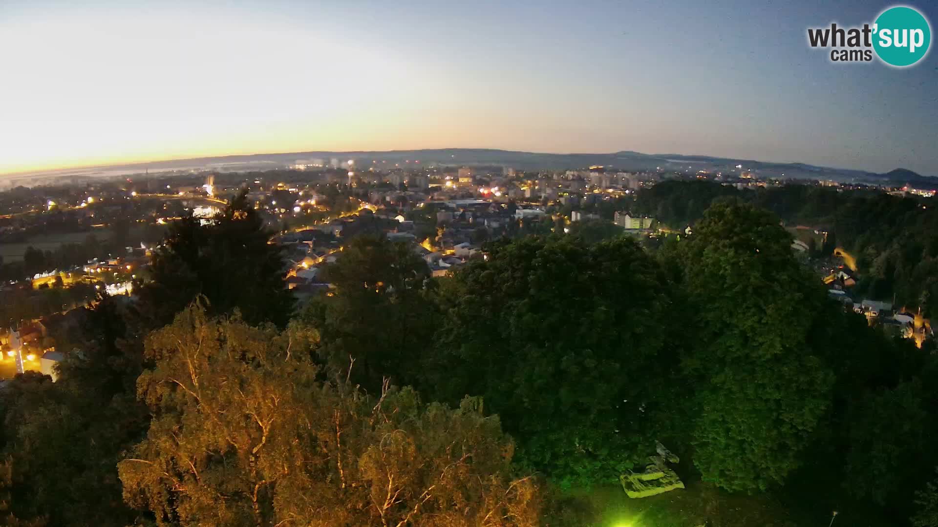 Webcam Karlovac Dubovac Castle – Live View of Karlovac’s Historic Landmark