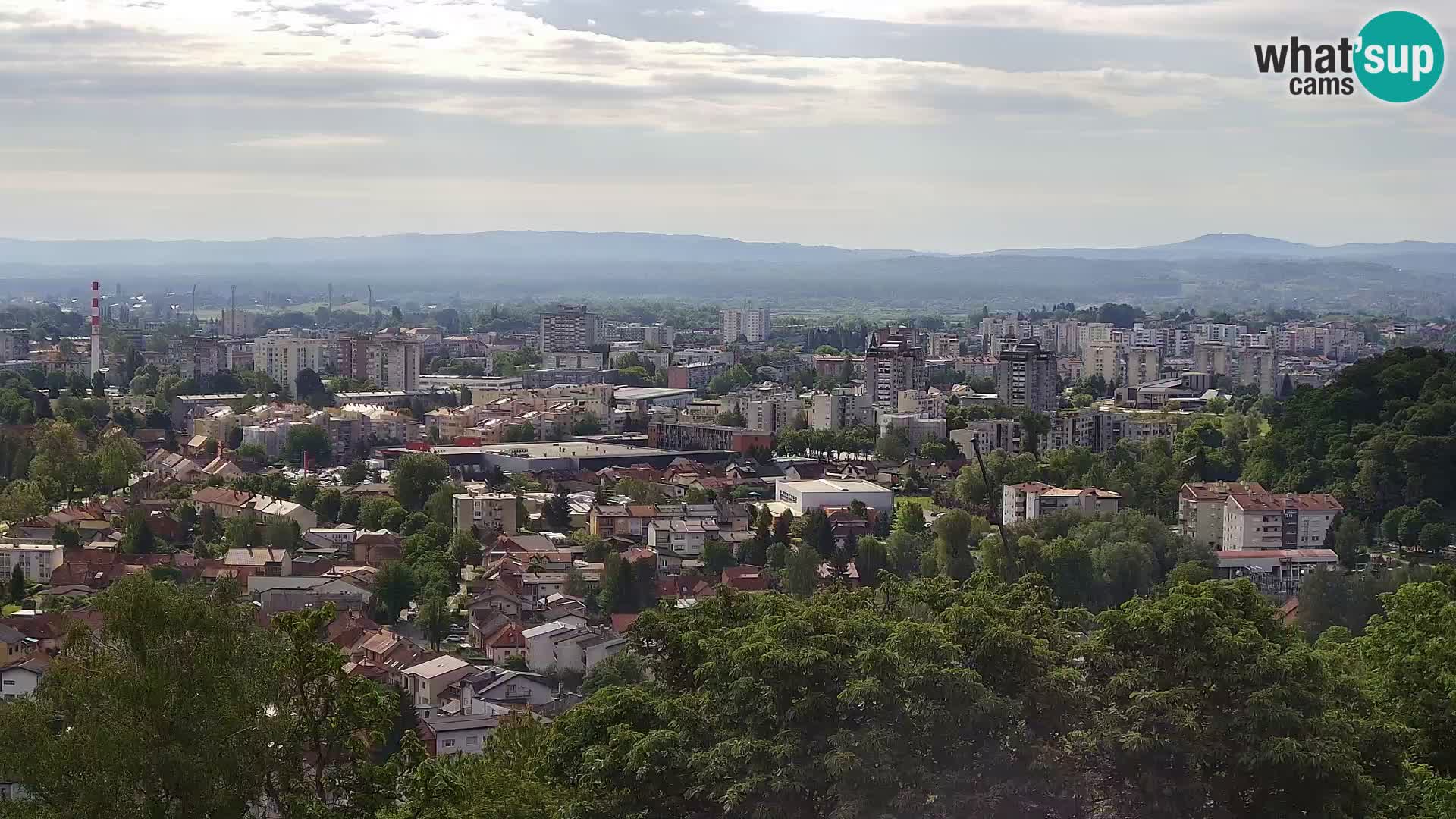 Web kamera Karlovac – Dvorac Dubovac uživo