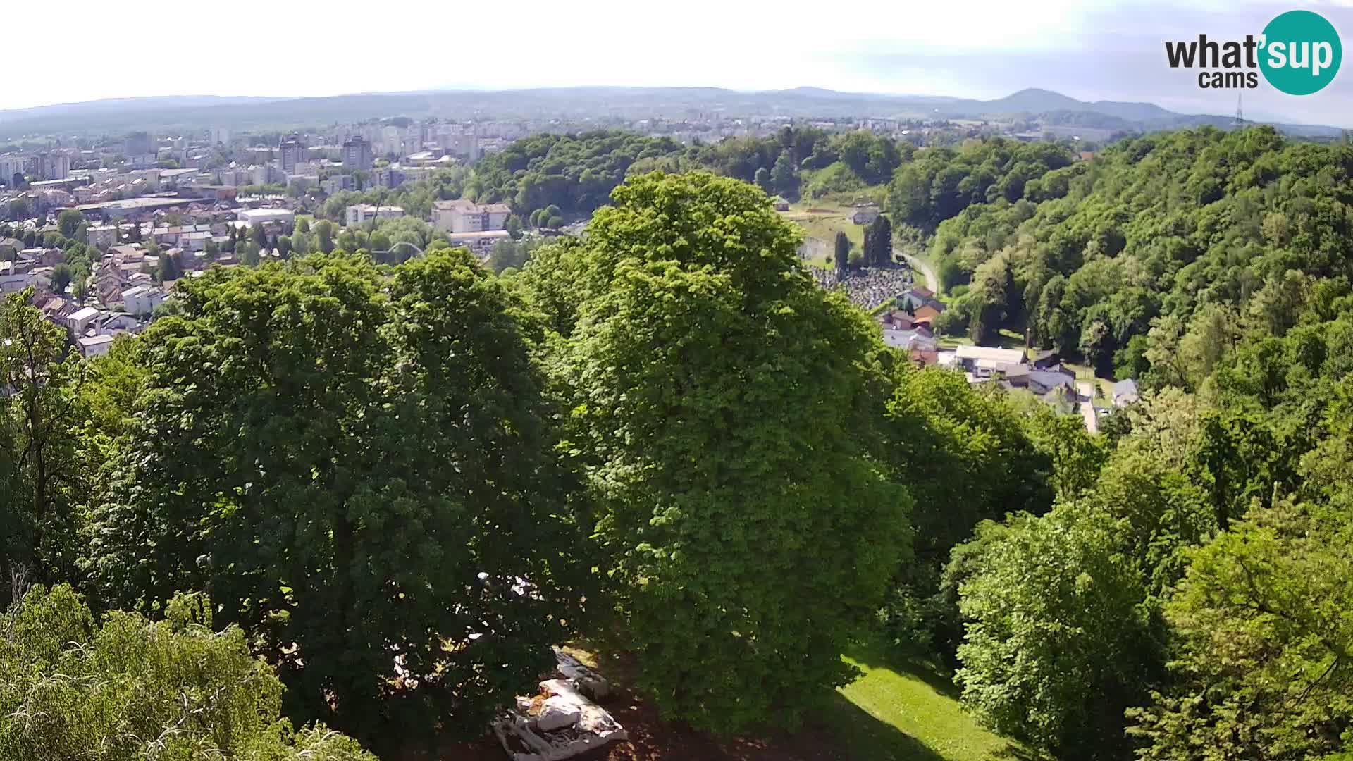 Webcam Castillo Dubovac Karlovac – Vista en directo del histórico castillo