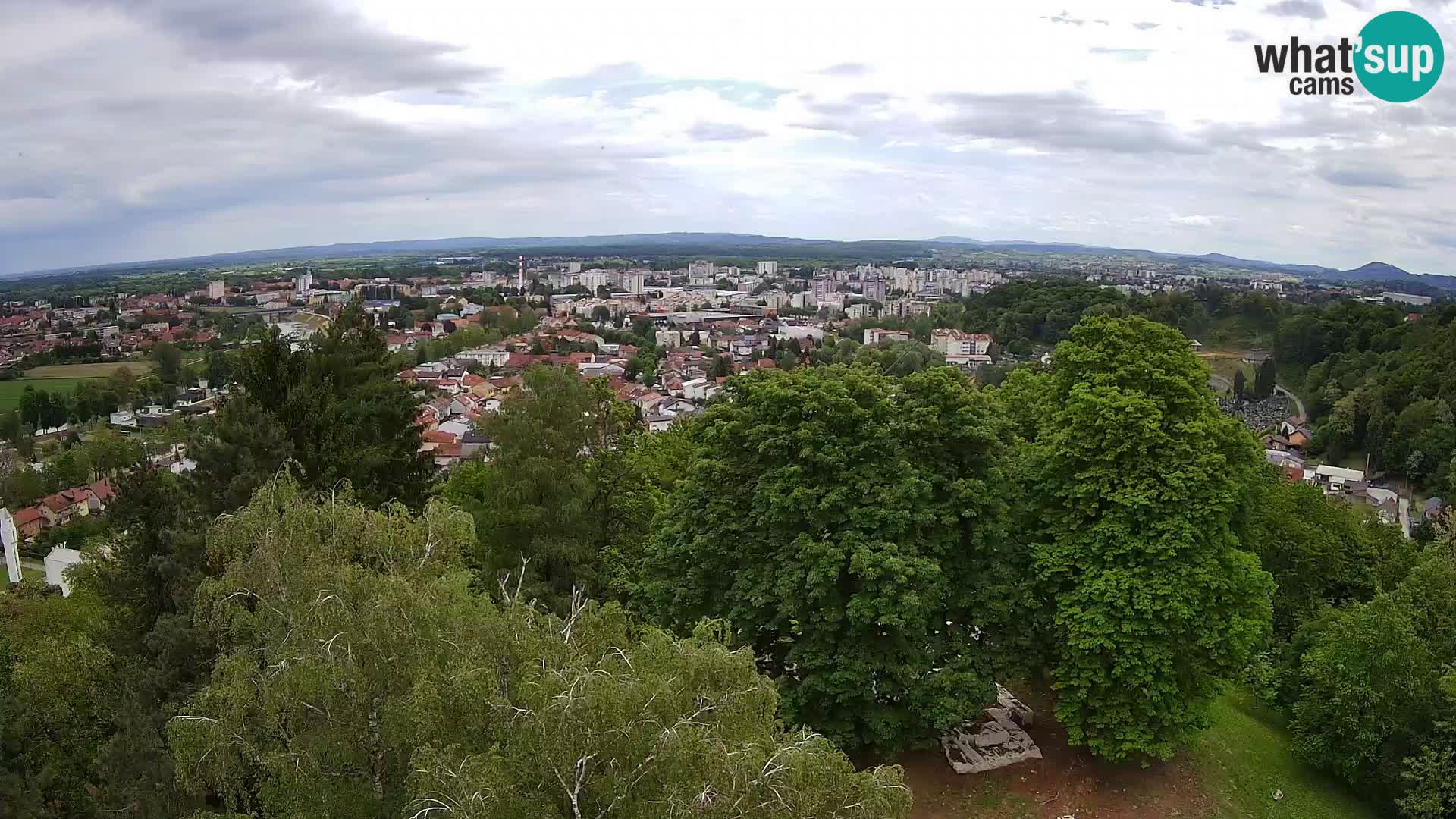 Webcam Karlovac Château Dubovac – Vue en direct de ce monument historique