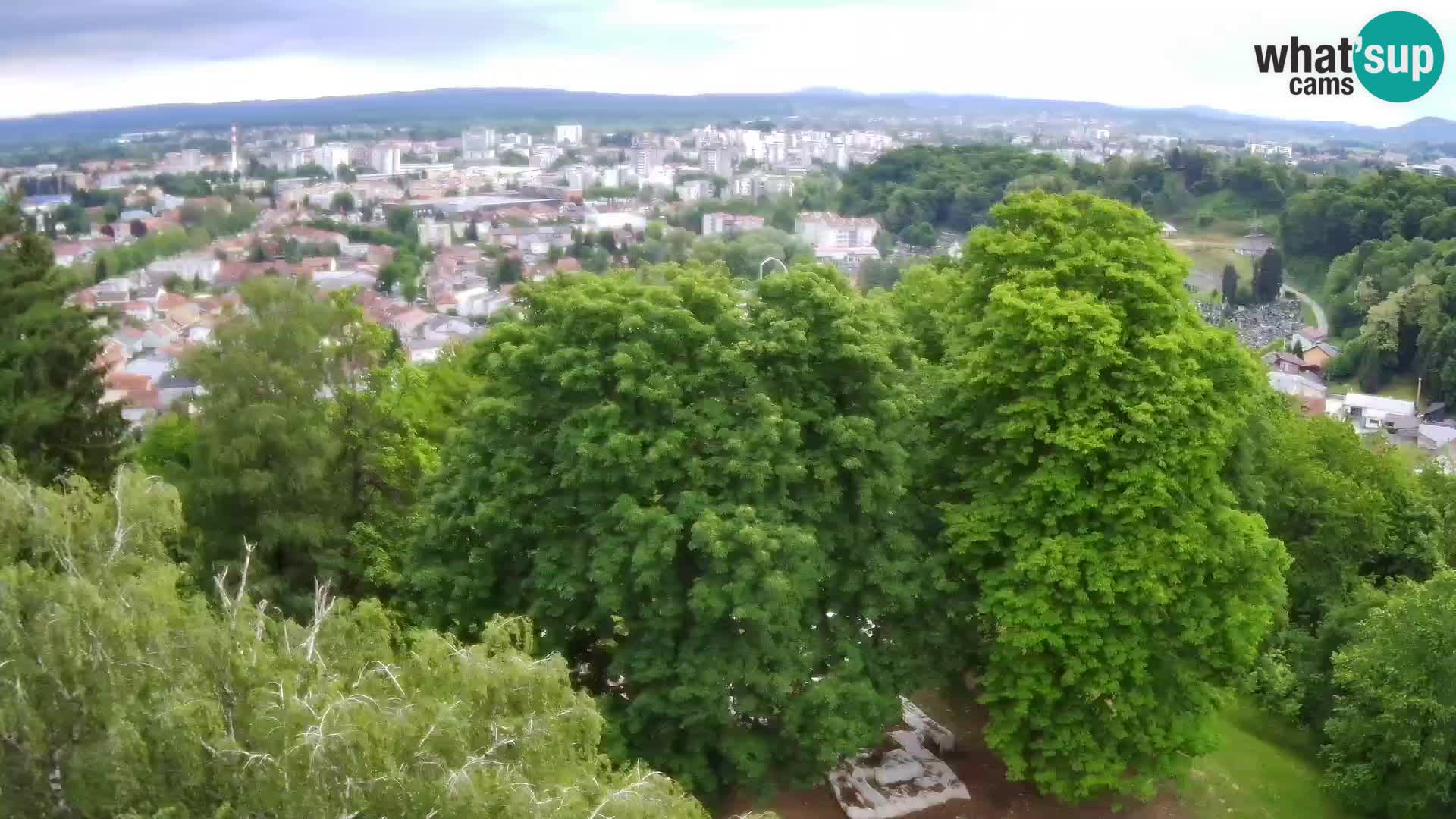 Webcam Castillo Dubovac Karlovac – Vista en directo del histórico castillo
