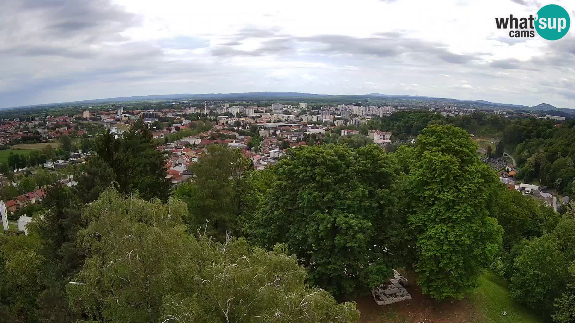 Webcam Castello Dubovac Karlovac – Vista Live sul Castello Storico