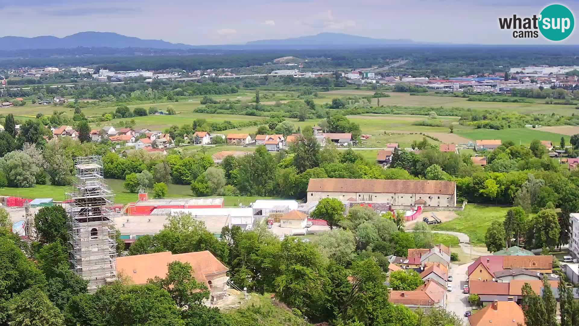 Webcam Karlovac Dubovac Castle – Live View of Karlovac’s Historic Landmark