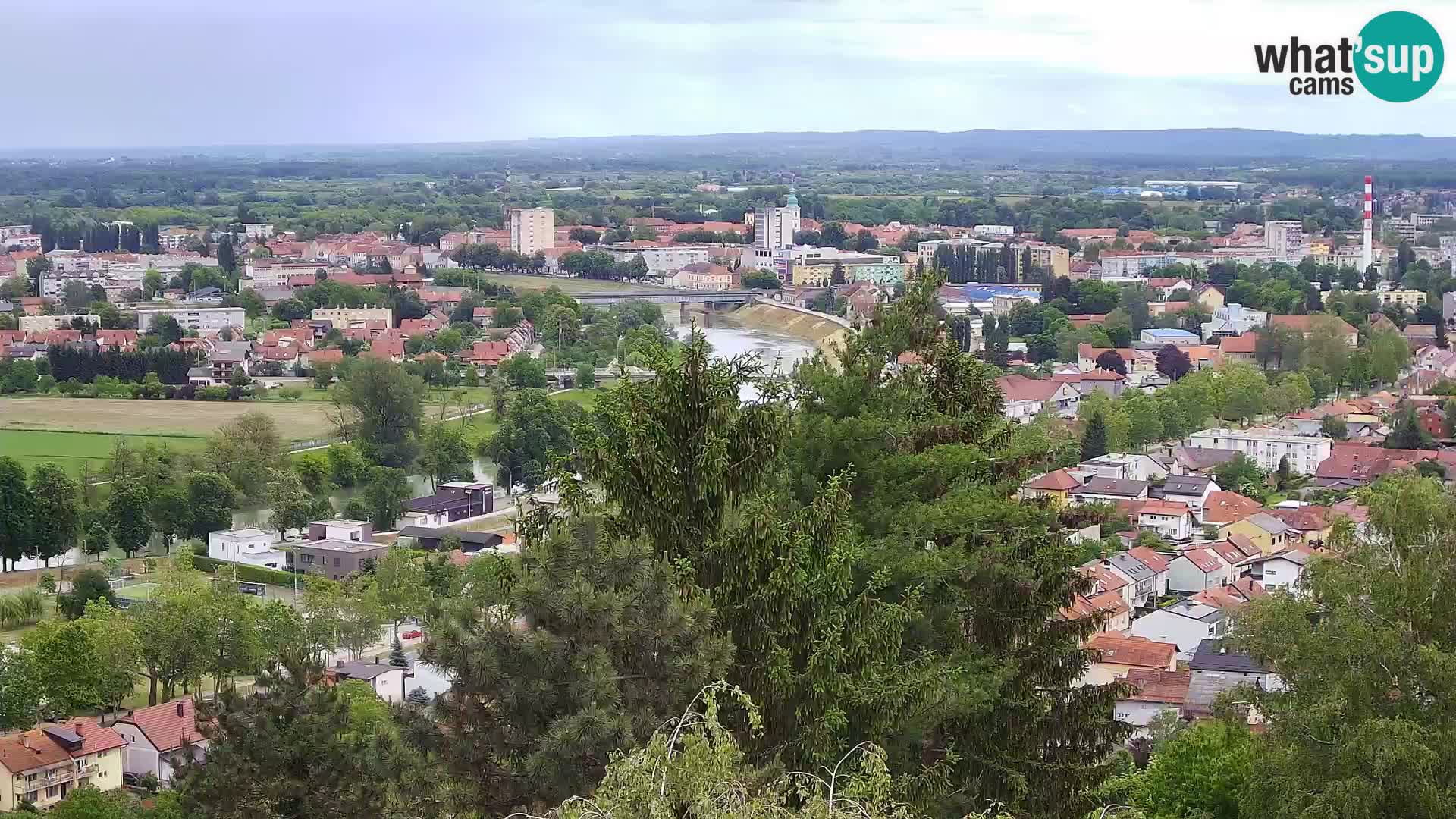 Webcam Karlovac Château Dubovac – Vue en direct de ce monument historique
