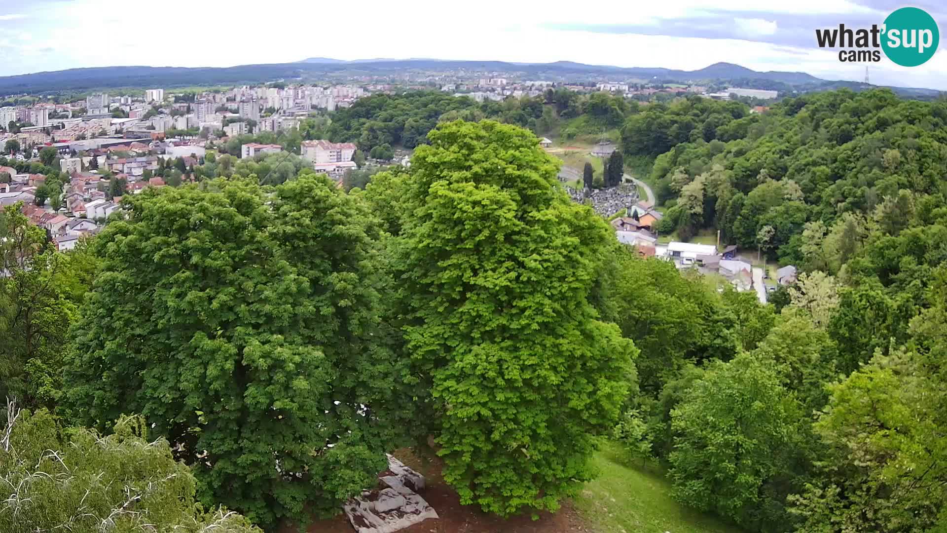 Webcam Karlovac Dubovac Castle – Live View of Karlovac’s Historic Landmark