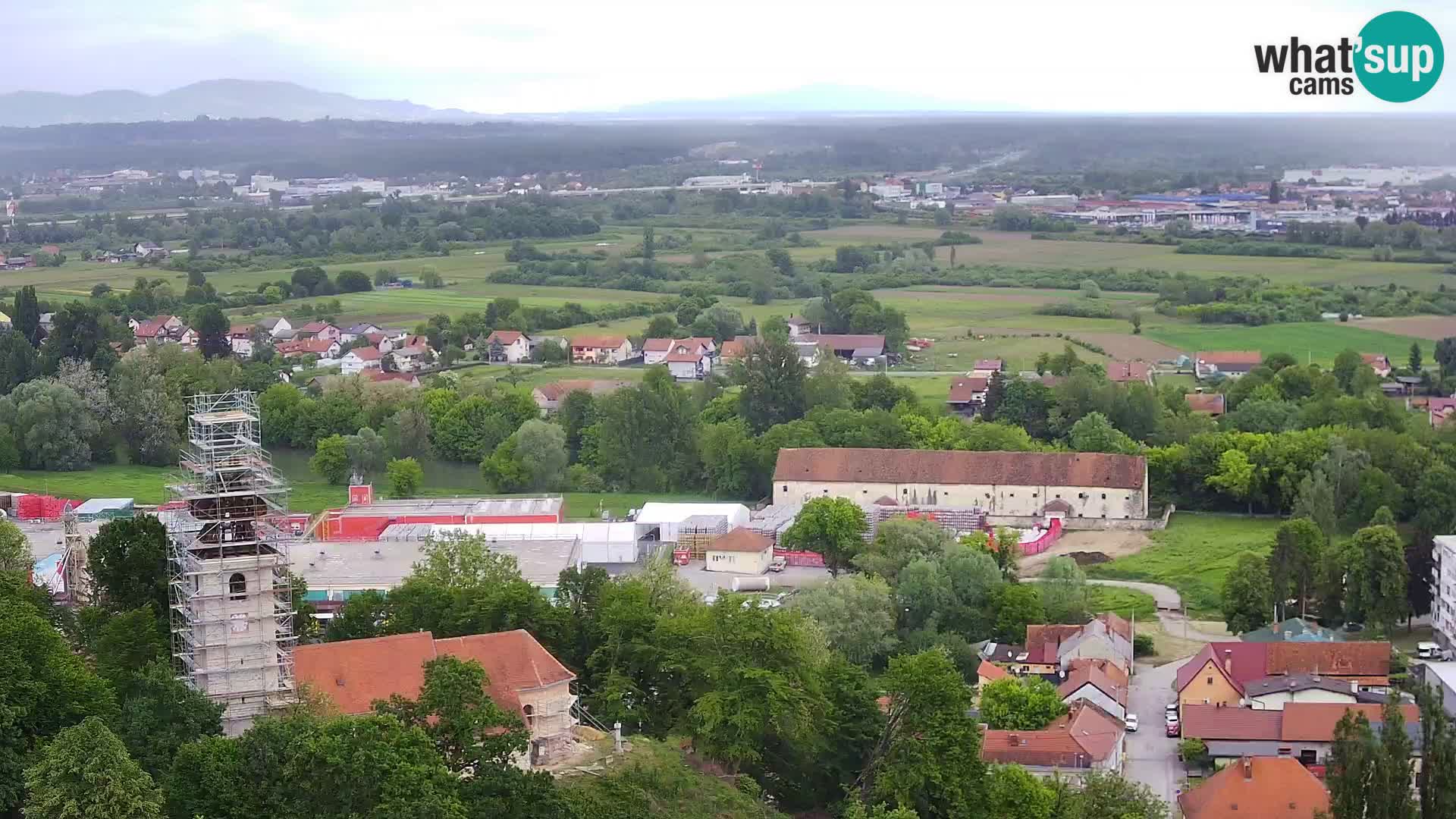 Webcam Karlovac Dubovac Castle – Live View of Karlovac’s Historic Landmark