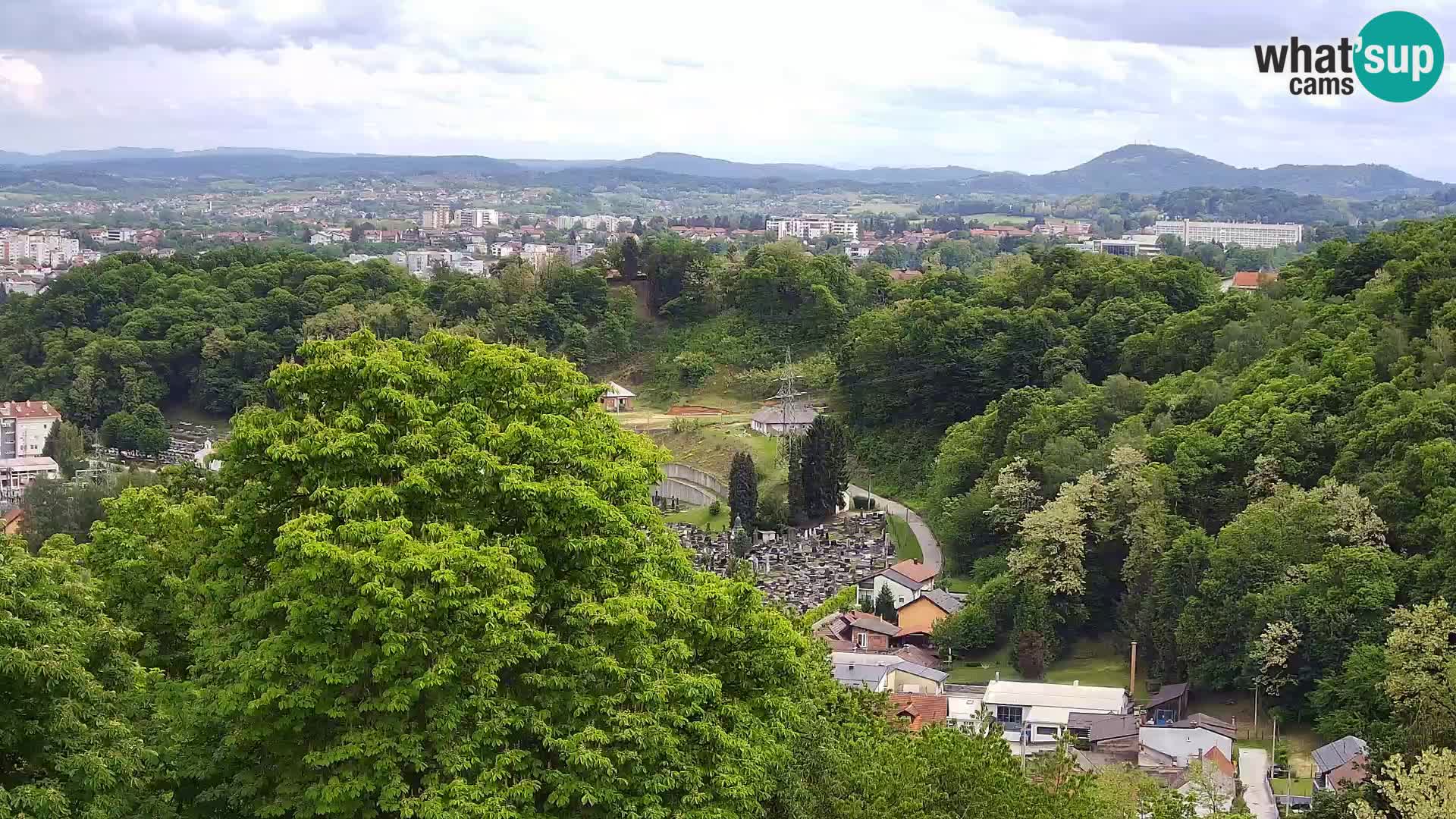 Webcam Karlovac Château Dubovac – Vue en direct de ce monument historique