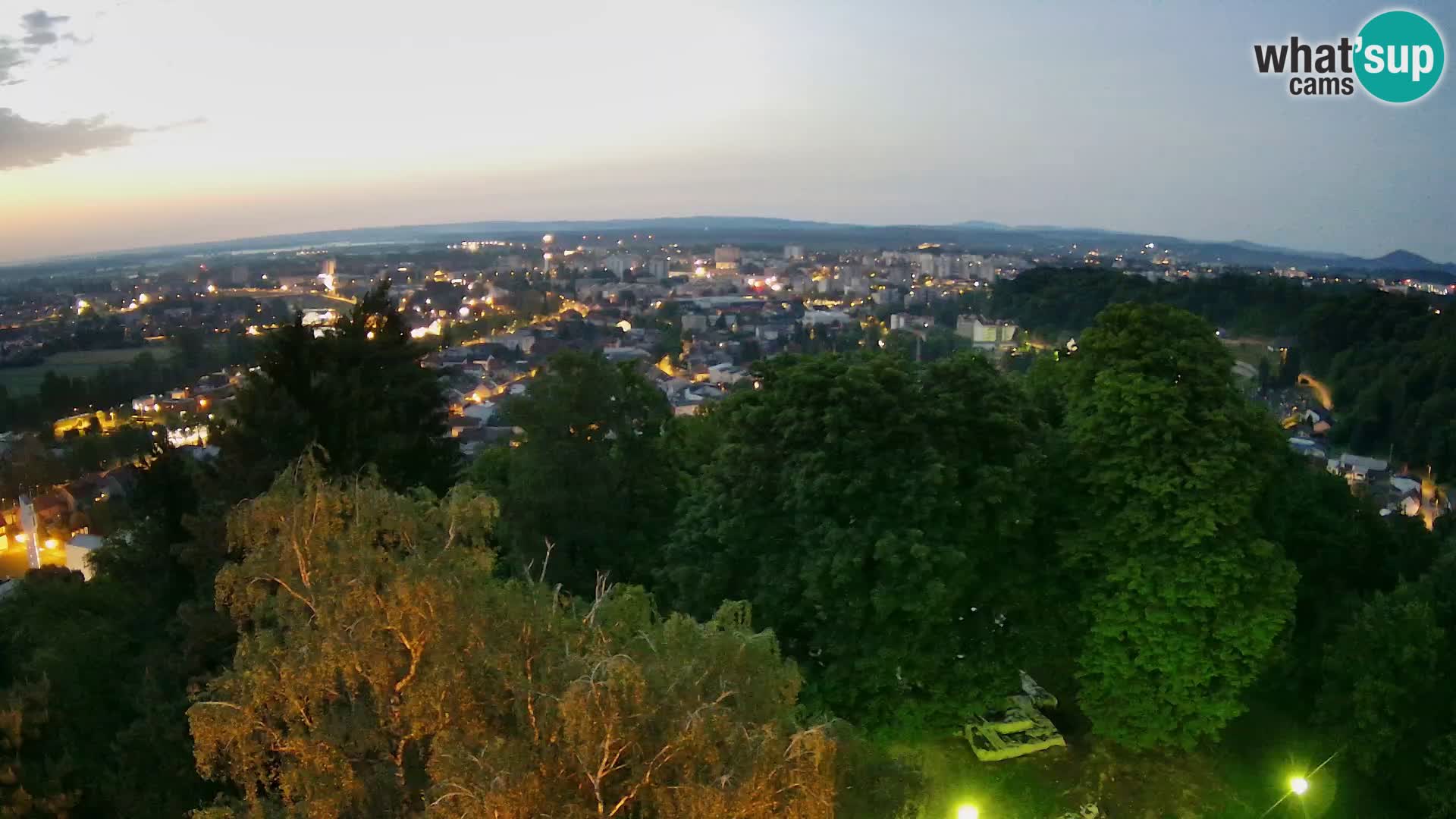 Webcam Karlovac Château Dubovac – Vue en direct de ce monument historique