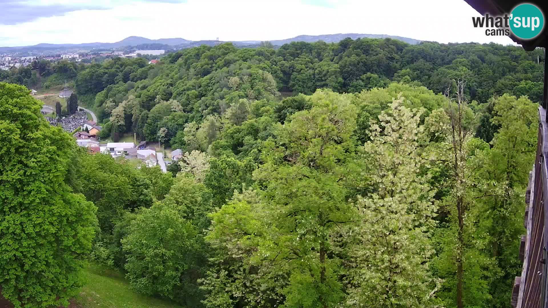 Webcam Castello Dubovac Karlovac – Vista Live sul Castello Storico