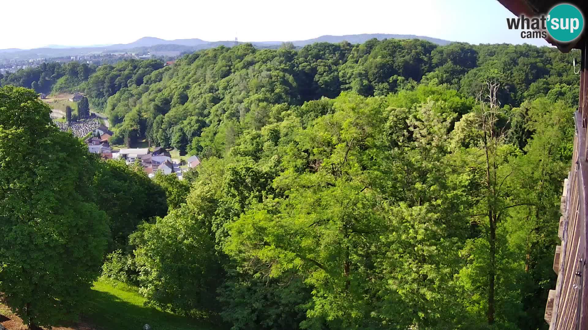 Webcam Castillo Dubovac Karlovac – Vista en directo del histórico castillo