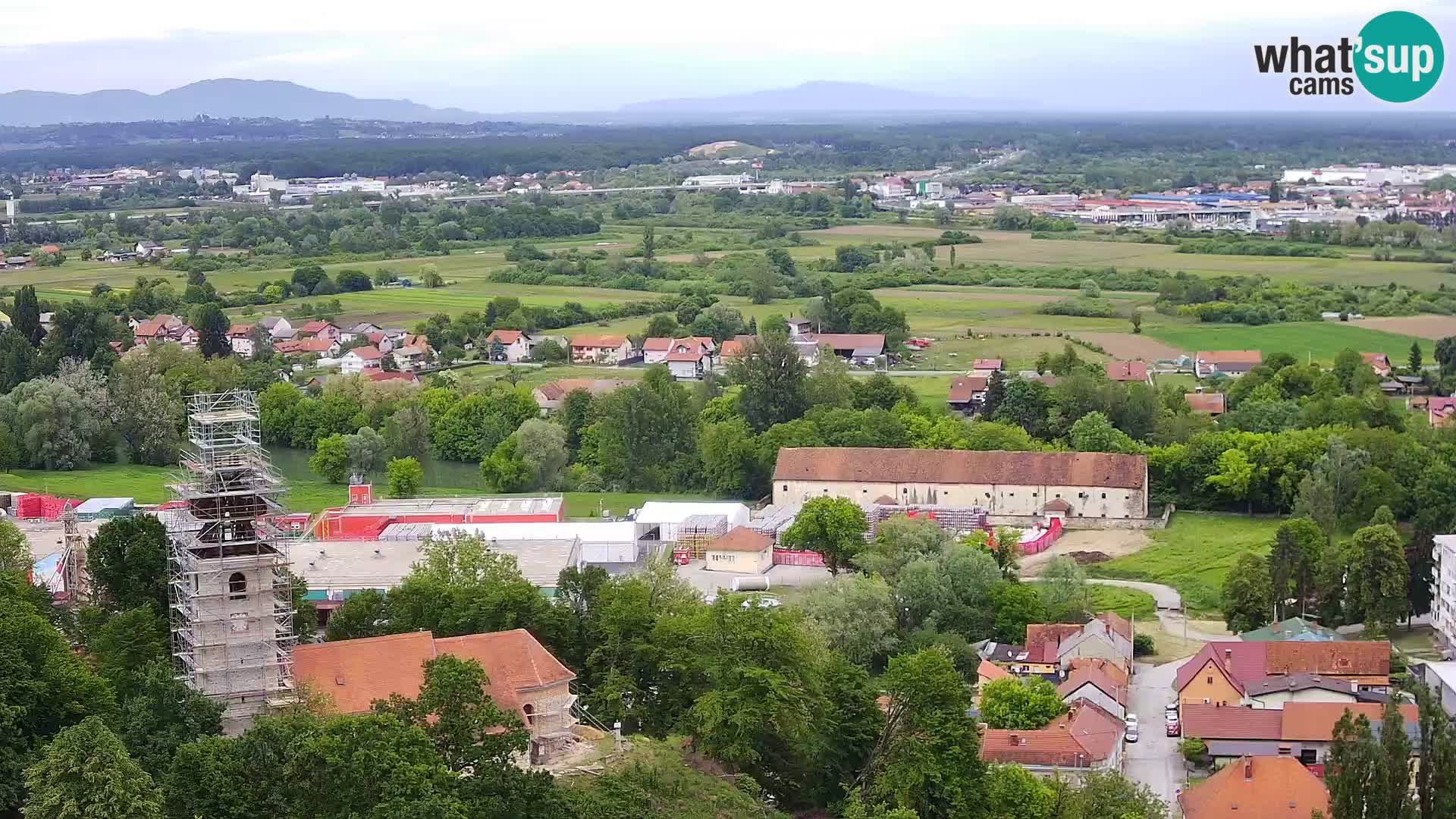 Web kamera Karlovac – Dvorac Dubovac uživo