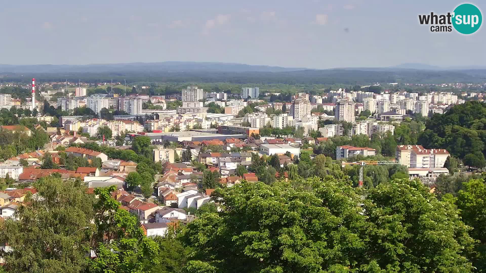 Webcam Karlovac Dubovac Castle – Live View of Karlovac’s Historic Landmark