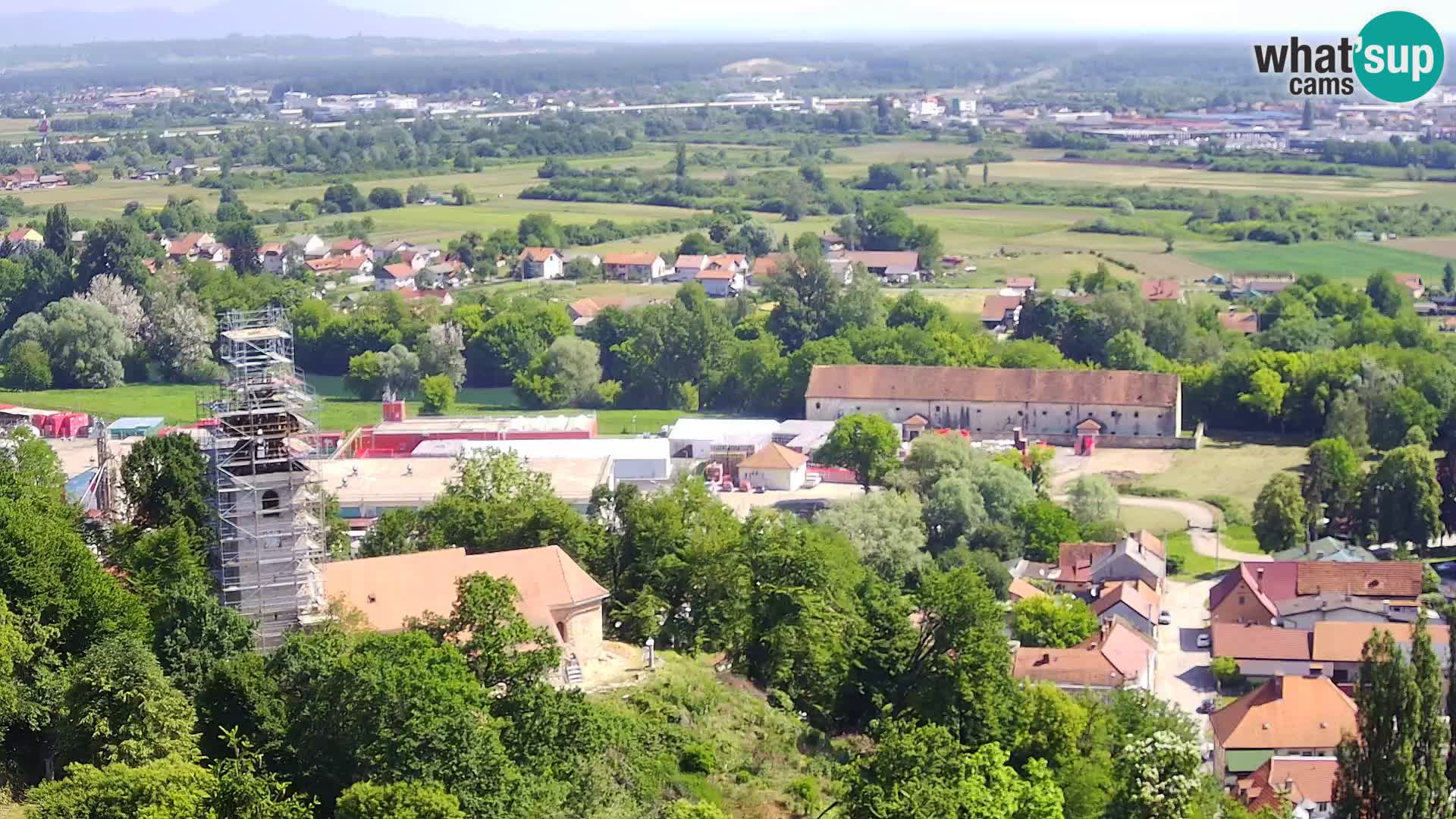 Webcam Castello Dubovac Karlovac – Vista Live sul Castello Storico