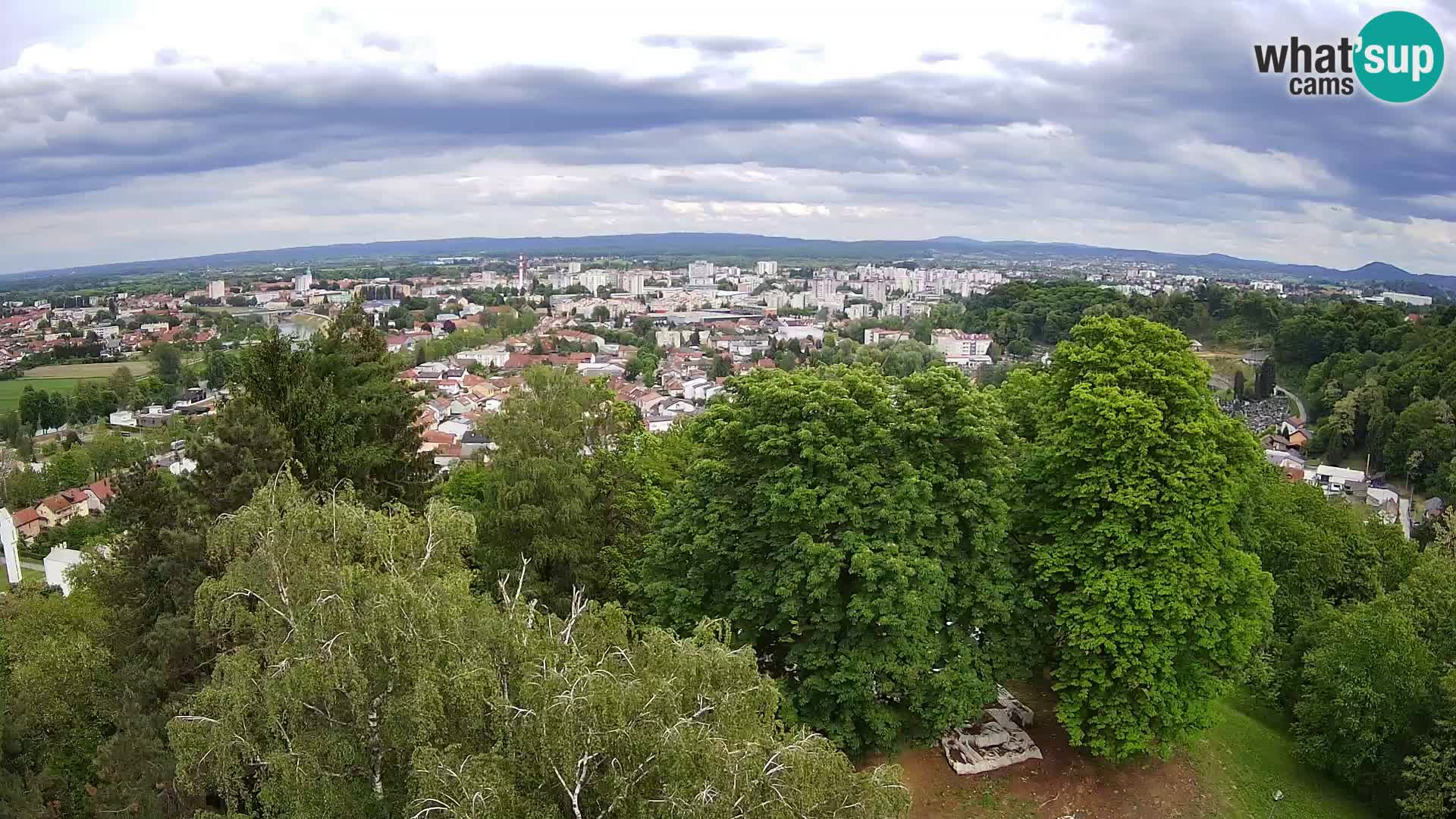 Webcam Karlovac Dubovac Castle – Live View of Karlovac’s Historic Landmark