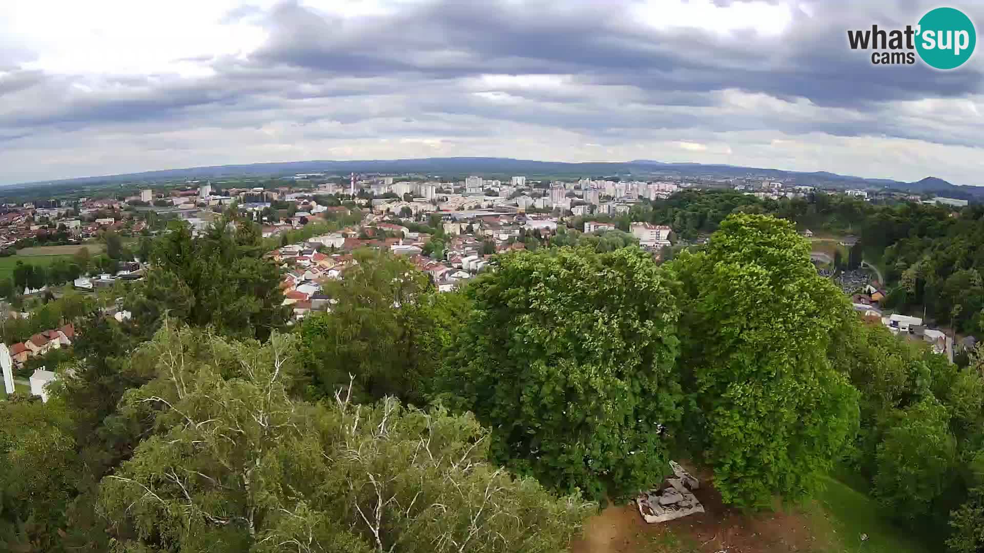 Webcam Karlovac Dubovac Castle – Live View of Karlovac’s Historic Landmark