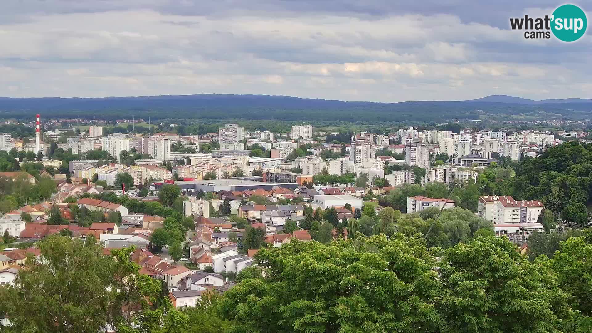 Webcam Karlovac Dubovac Castle – Live View of Karlovac’s Historic Landmark