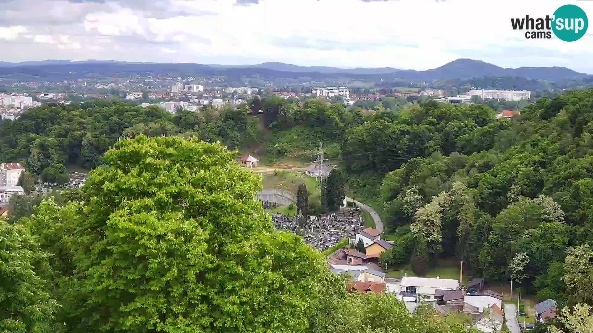 Webcam Karlovac Château Dubovac – Vue en direct de ce monument historique