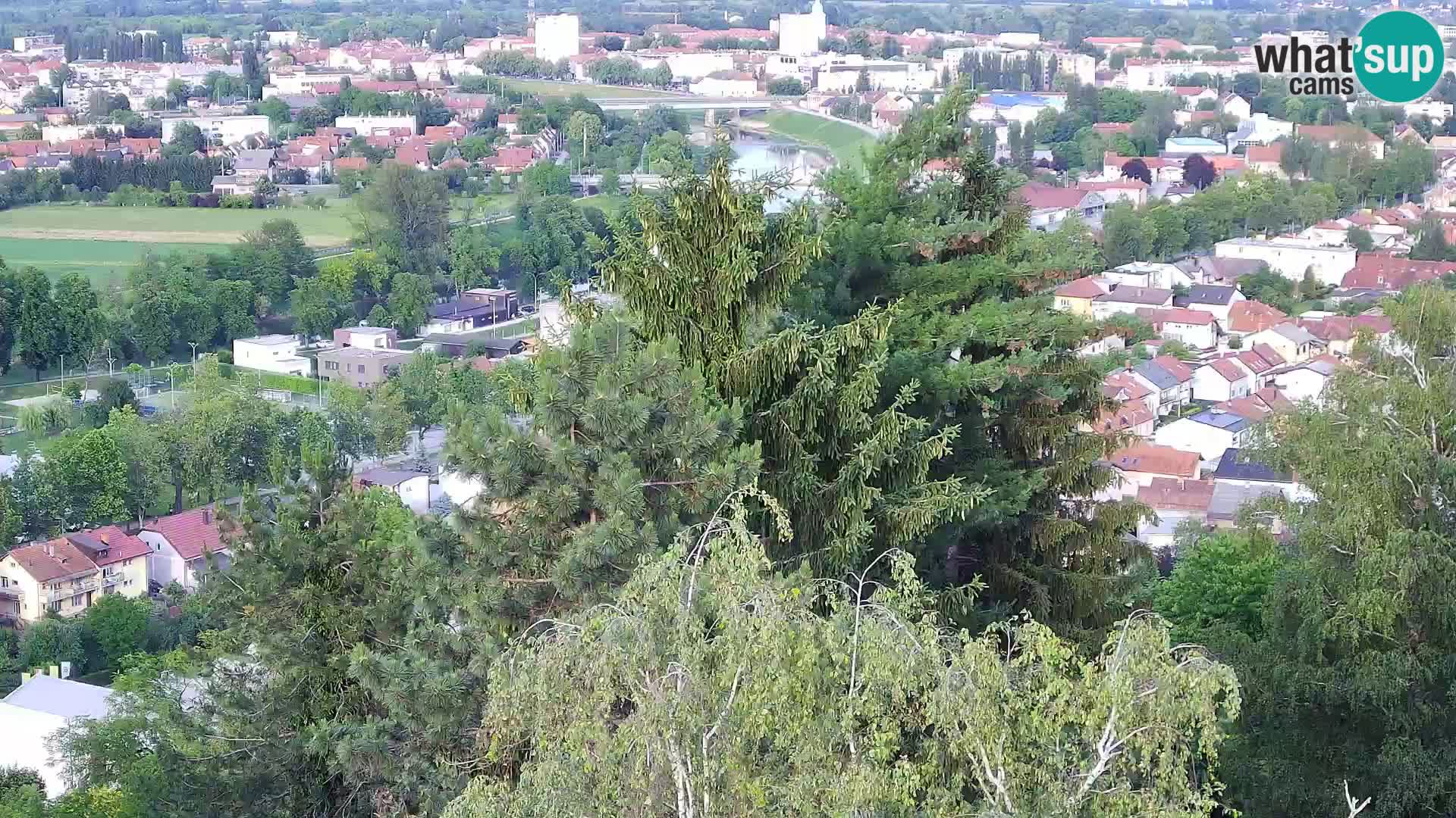 Webcam Karlovac Château Dubovac – Vue en direct de ce monument historique