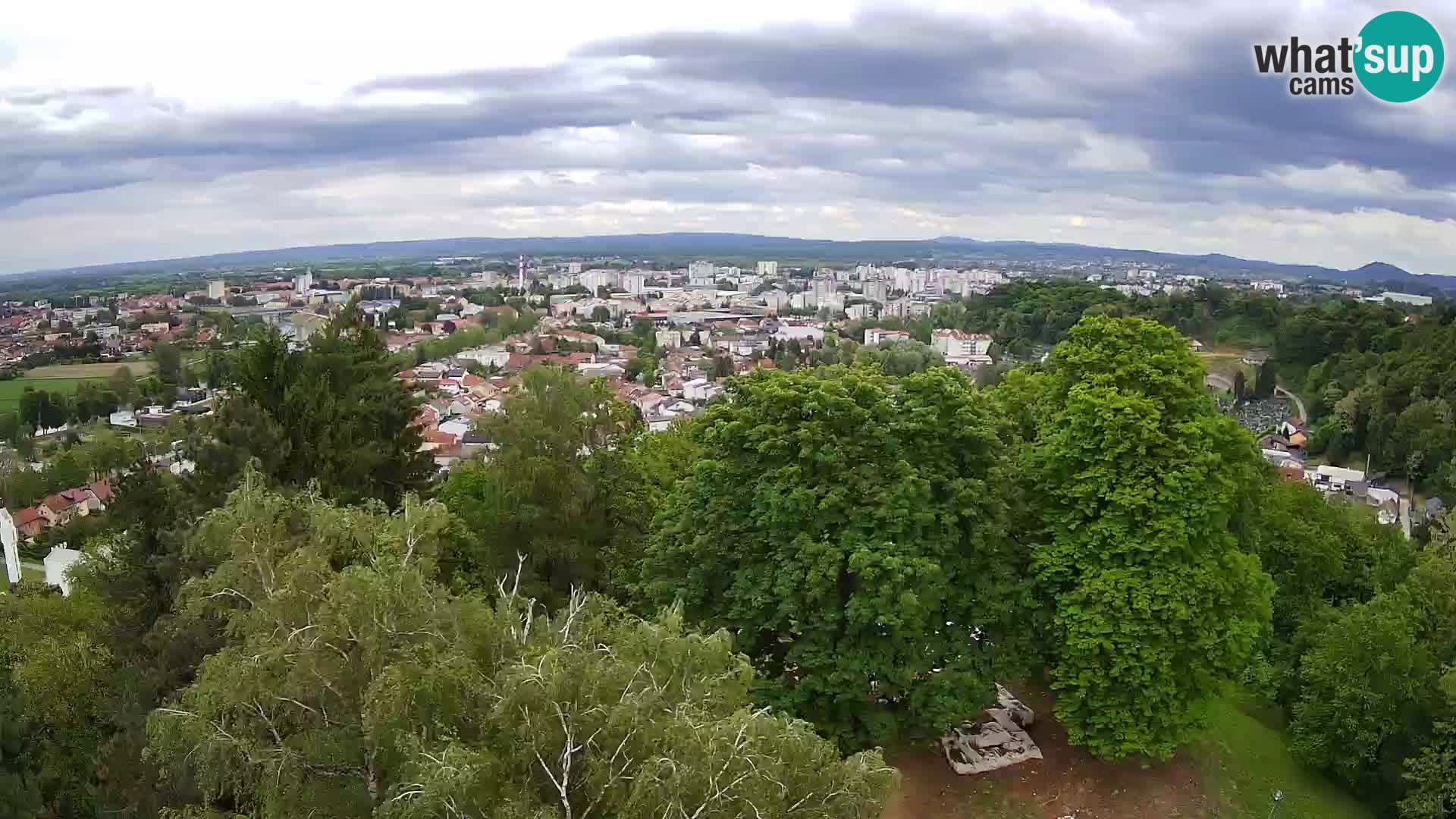 Webcam Karlovac Château Dubovac – Vue en direct de ce monument historique