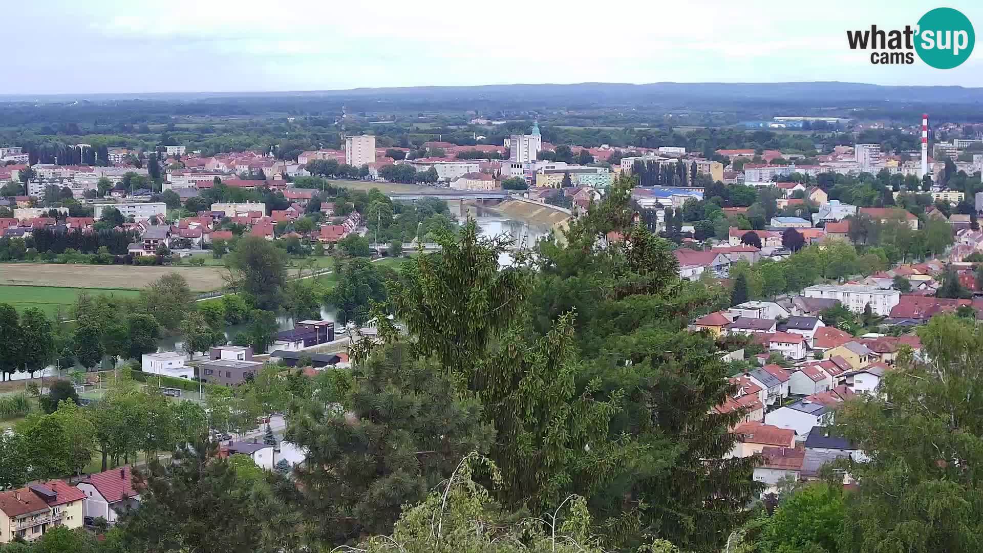 Webcam Karlovac Château Dubovac – Vue en direct de ce monument historique