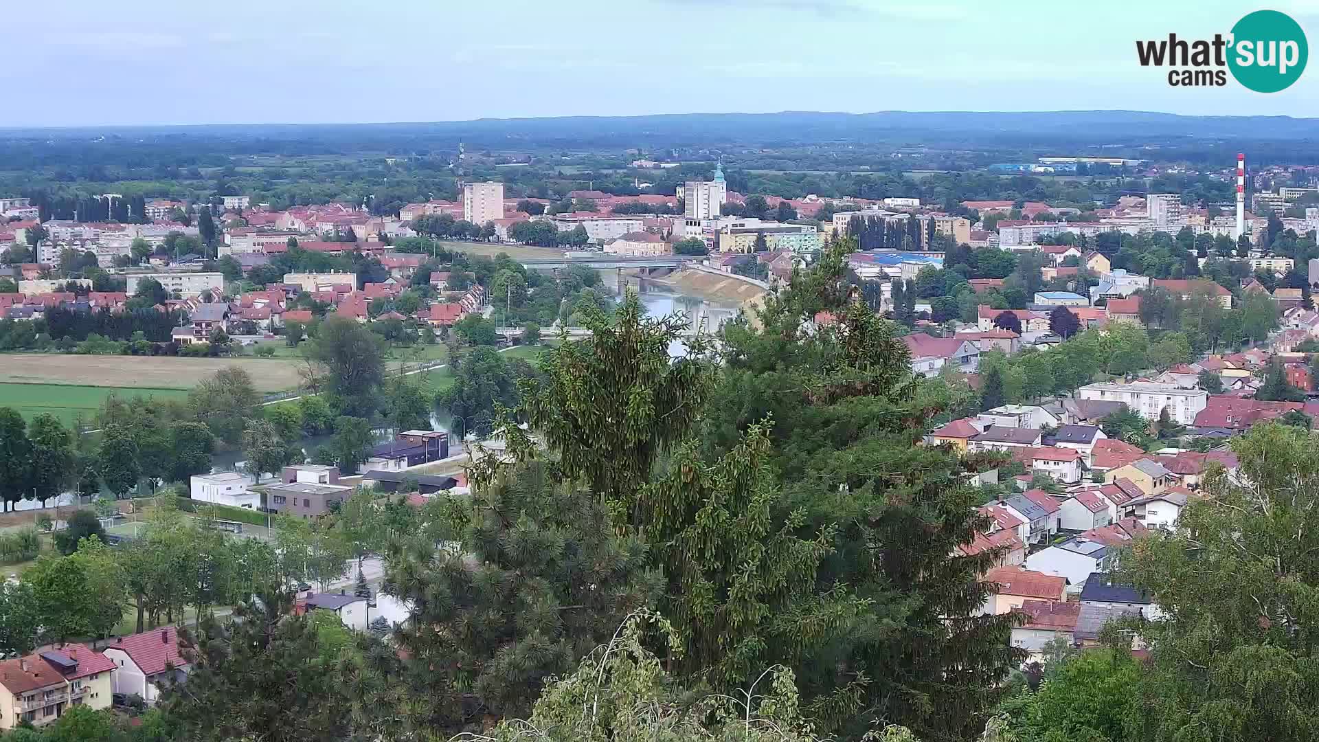 Web kamera Karlovac – Dvorac Dubovac uživo