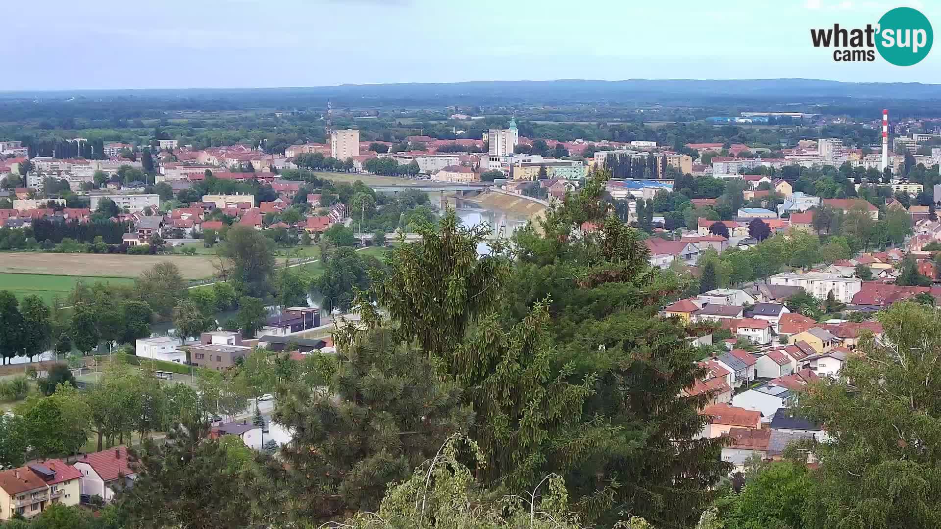 Webcam Karlovac Château Dubovac – Vue en direct de ce monument historique