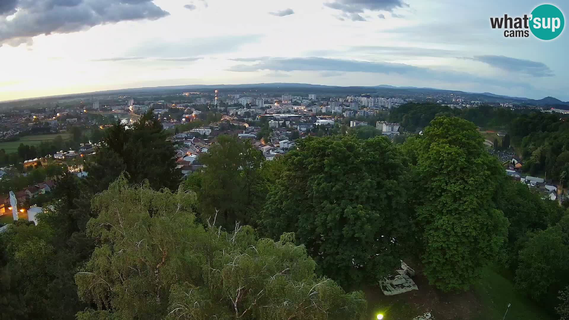 Webcam Karlovac Dubovac Castle – Live View of Karlovac’s Historic Landmark