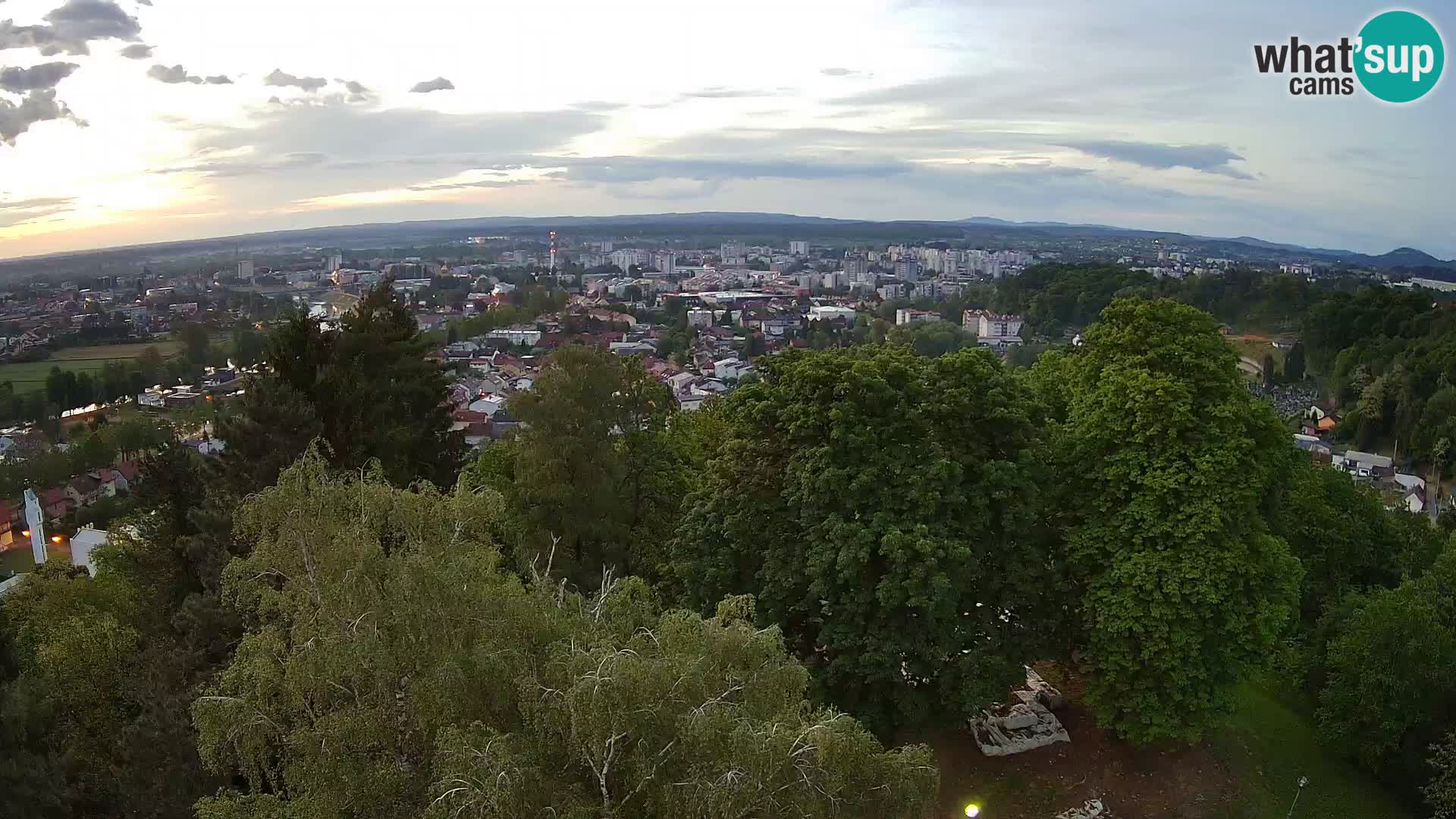 Webcam Castello Dubovac Karlovac – Vista Live sul Castello Storico