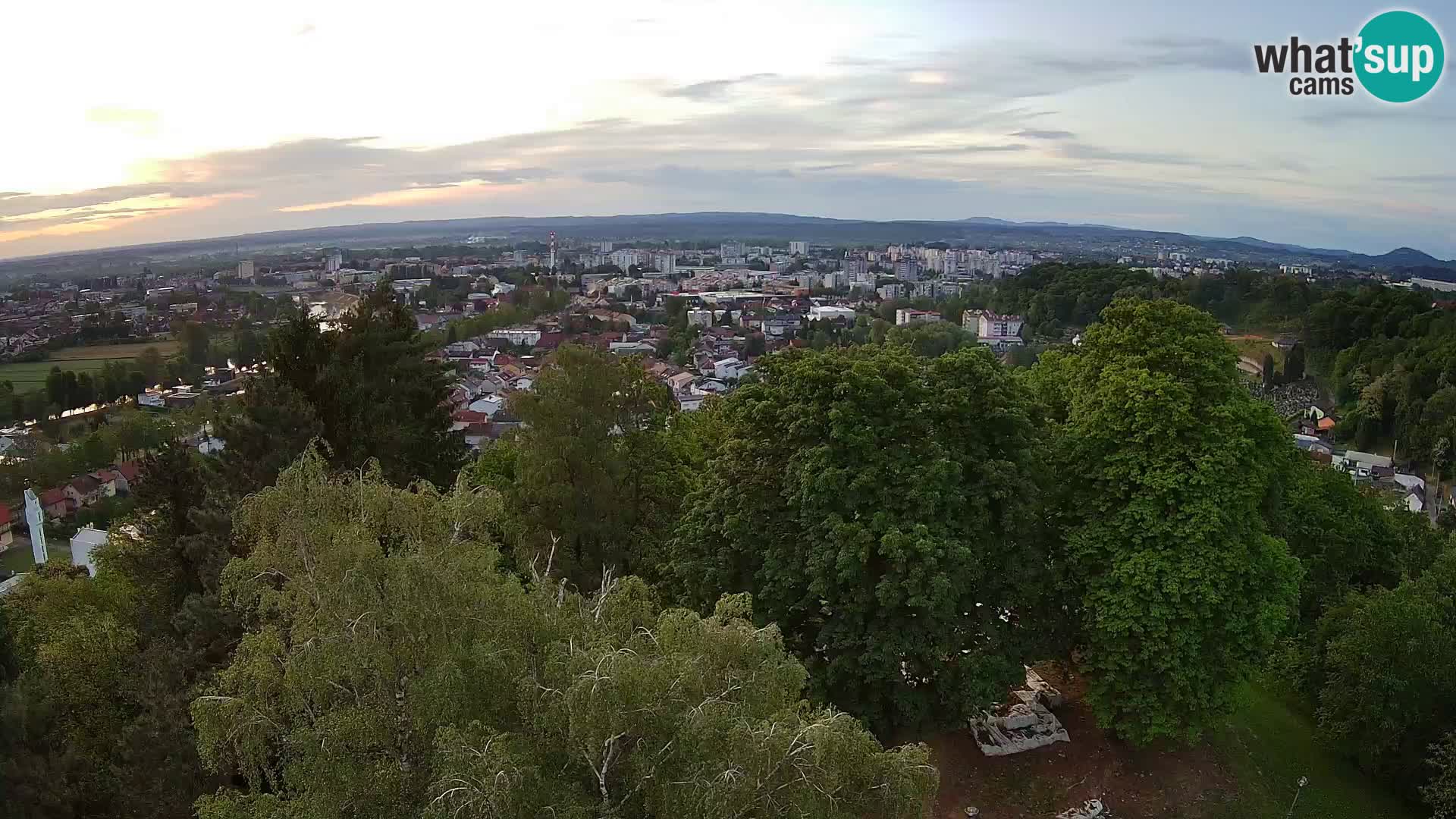 Webcam Castillo Dubovac Karlovac – Vista en directo del histórico castillo