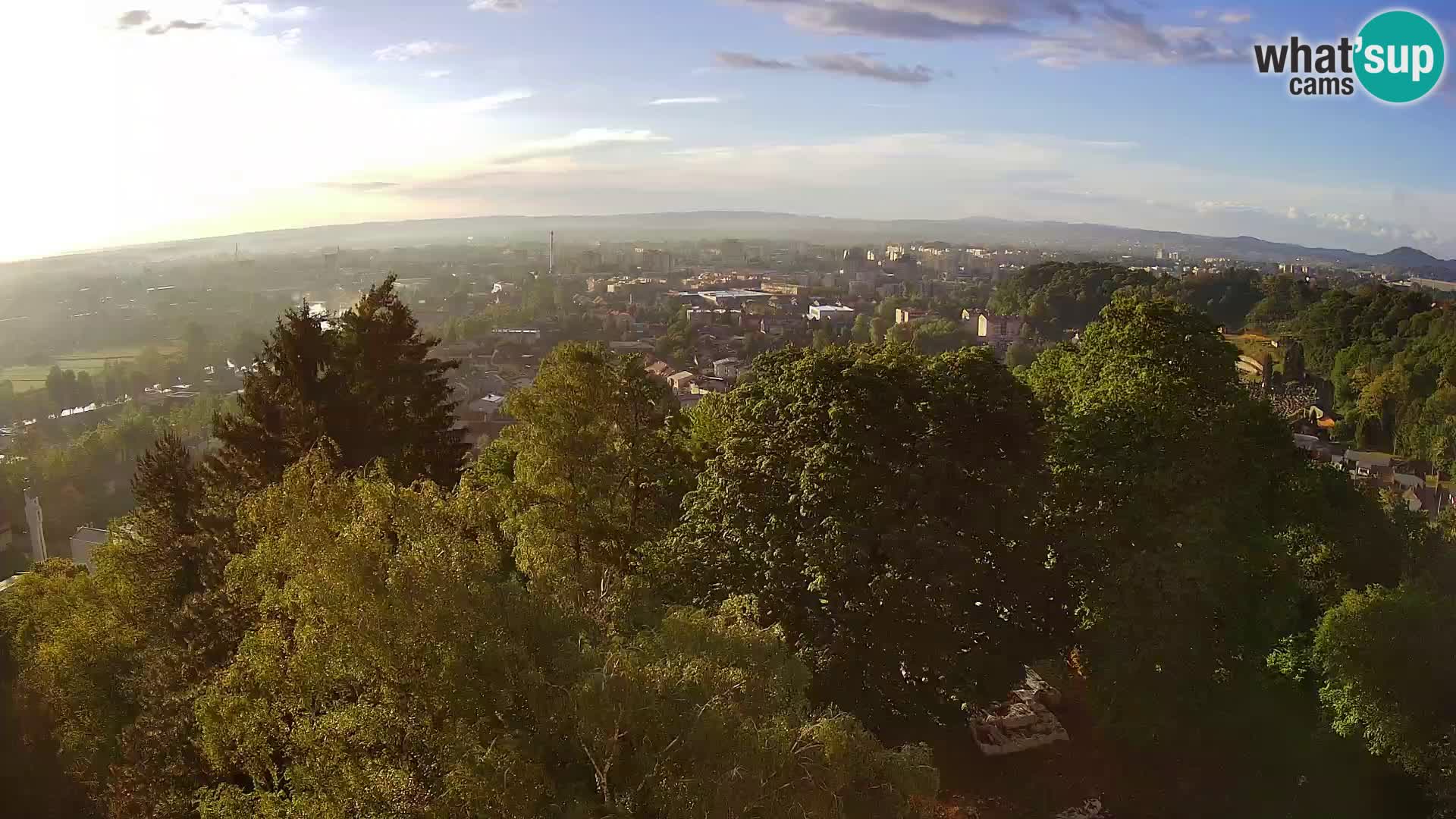 Webcam Karlovac Château Dubovac – Vue en direct de ce monument historique