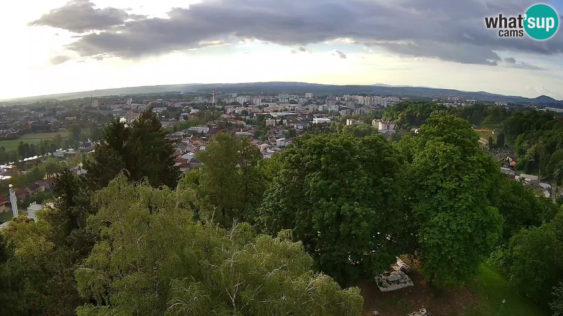 Webcam Karlovac Dubovac Castle – Live View of Karlovac’s Historic Landmark