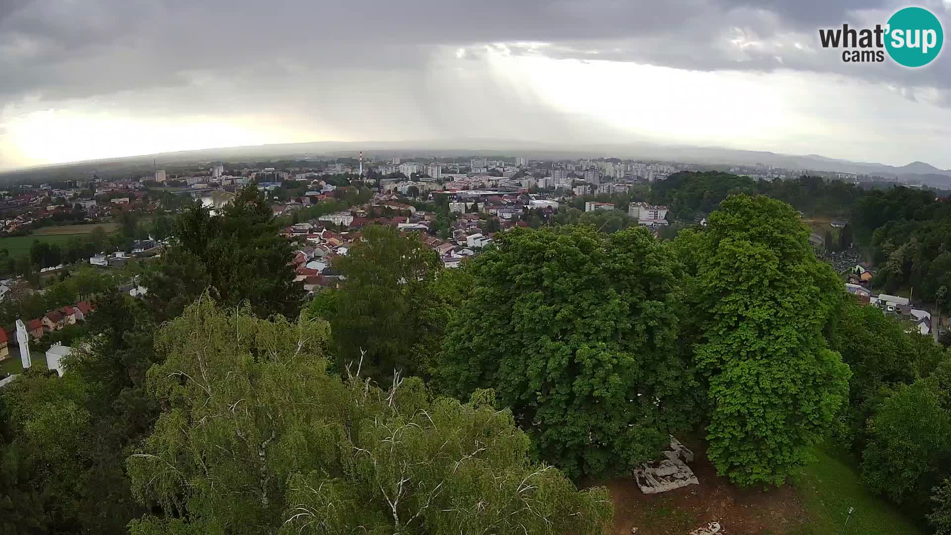 Webcam Karlovac Château Dubovac – Vue en direct de ce monument historique