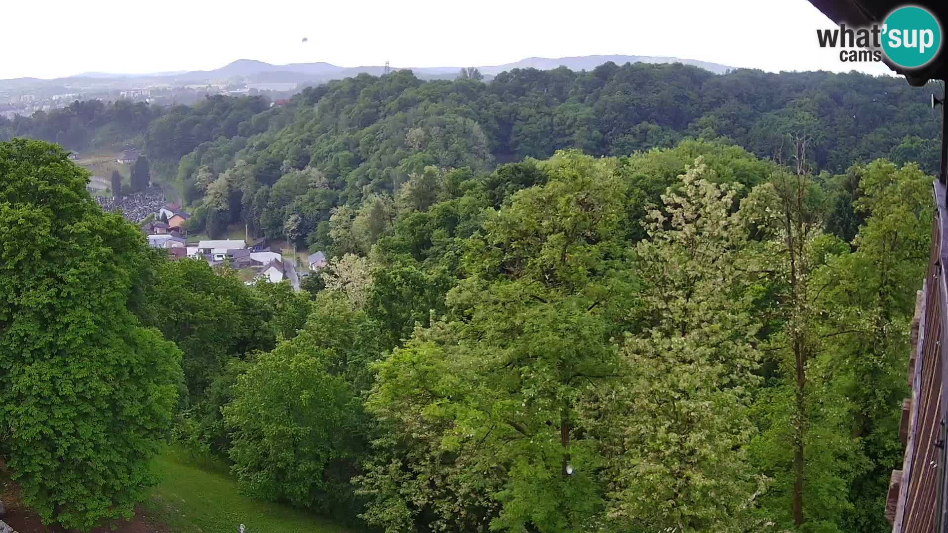 Web kamera Karlovac – Dvorac Dubovac uživo