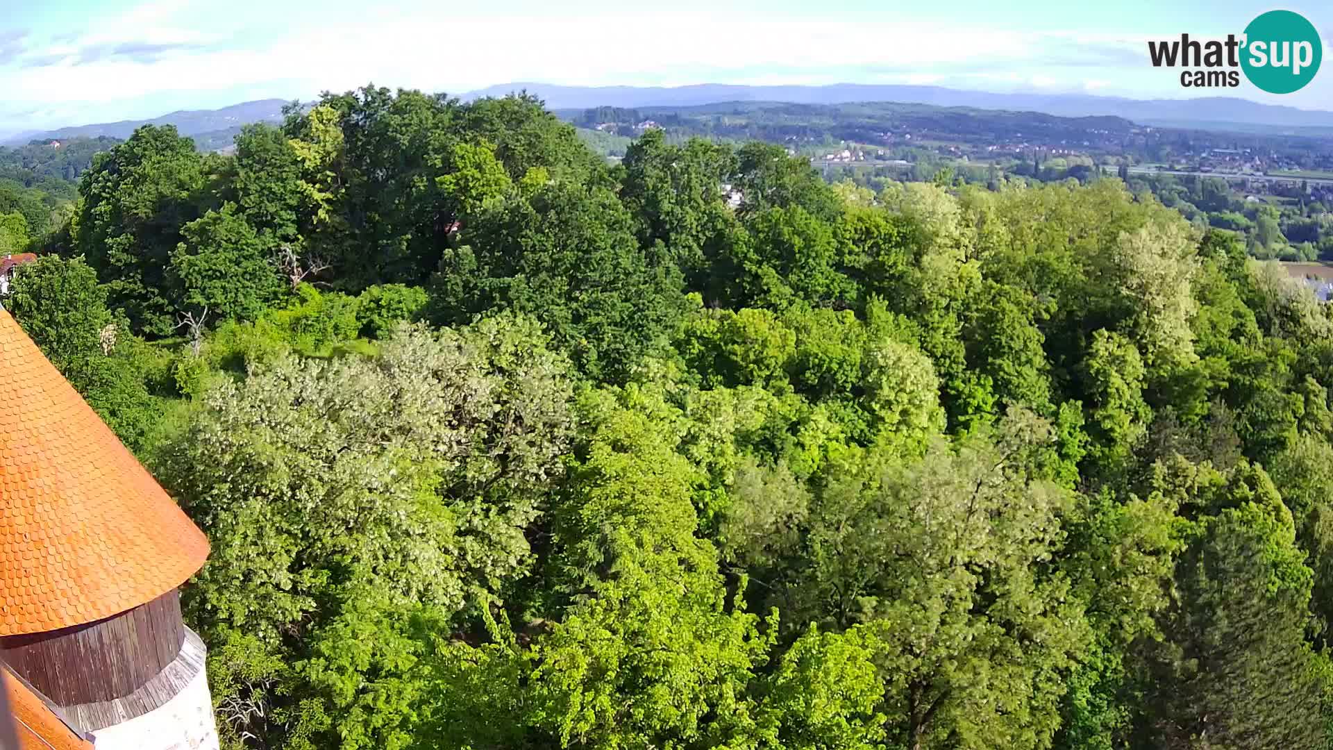 Webcam Karlovac Château Dubovac – Vue en direct de ce monument historique