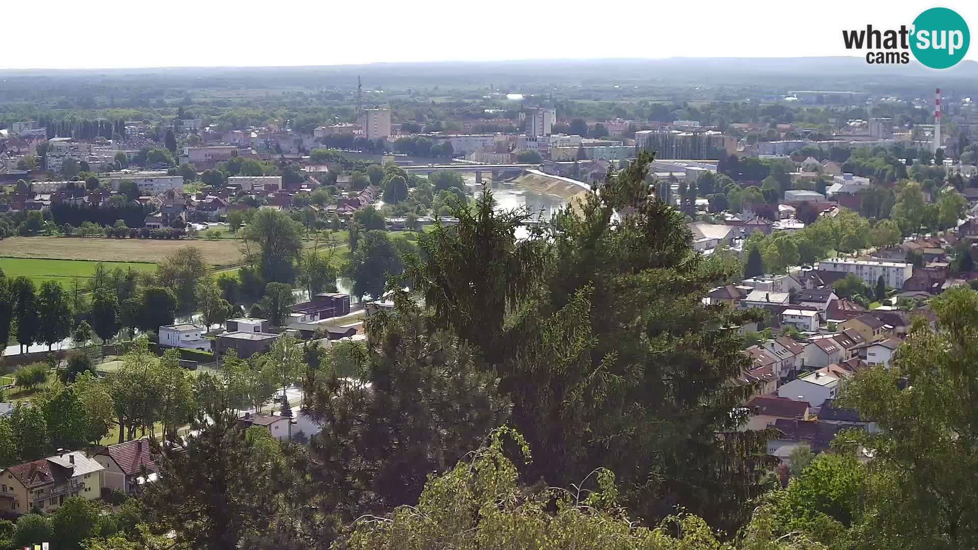 Webcam Karlovac Château Dubovac – Vue en direct de ce monument historique