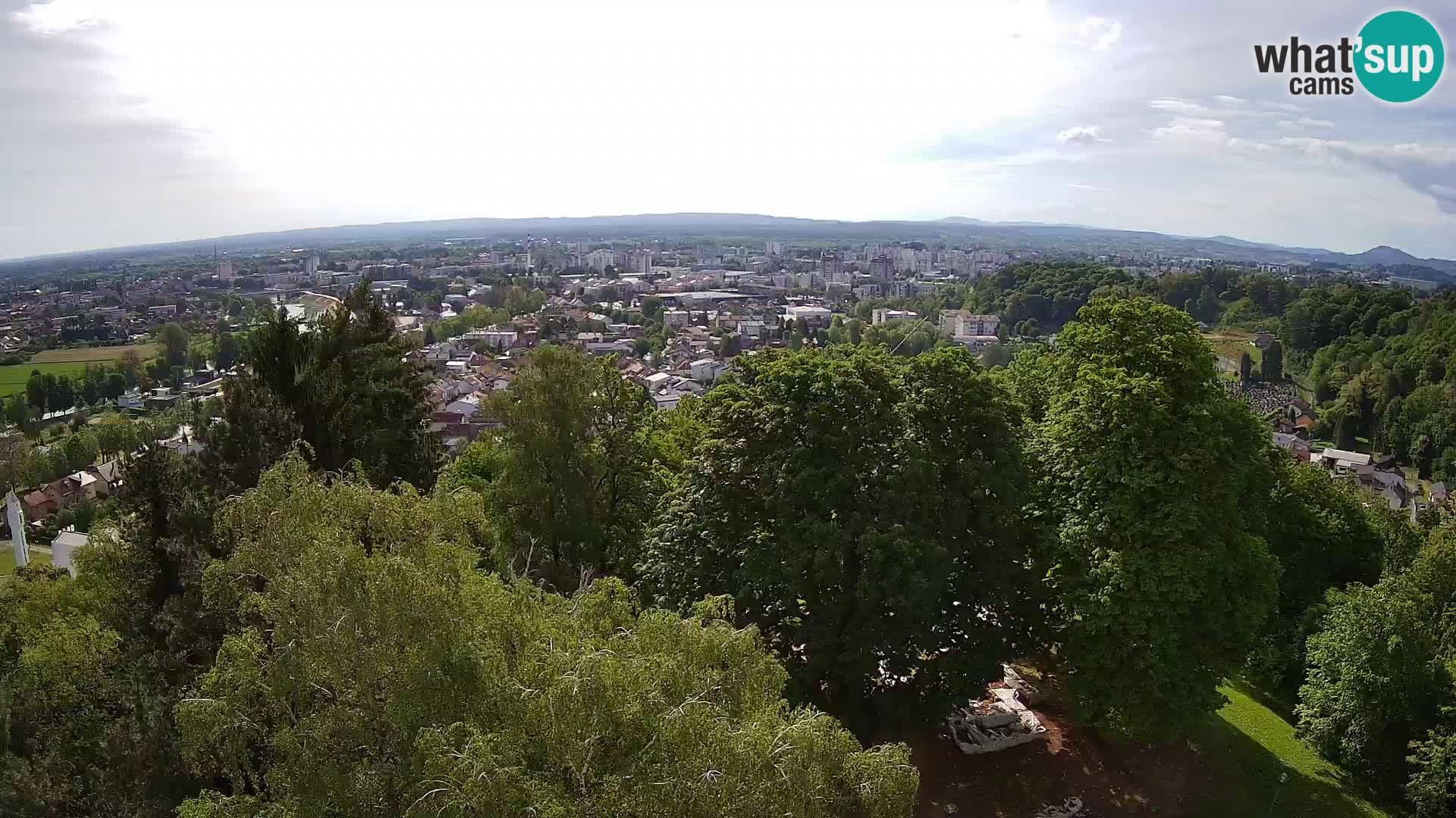 Webcam Karlovac Château Dubovac – Vue en direct de ce monument historique