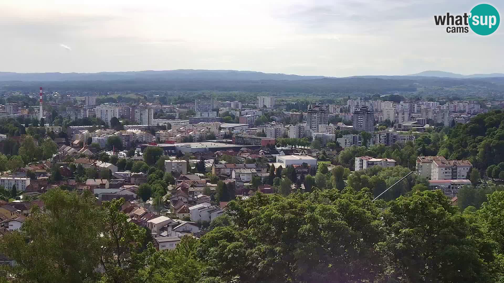 Webcam Karlovac Dubovac Castle – Live View of Karlovac’s Historic Landmark