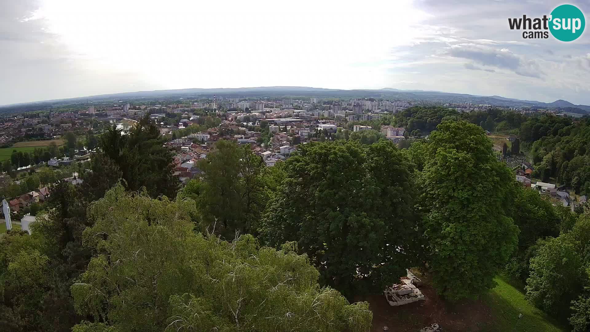 Webcam Karlovac Dubovac Castle – Live View of Karlovac’s Historic Landmark