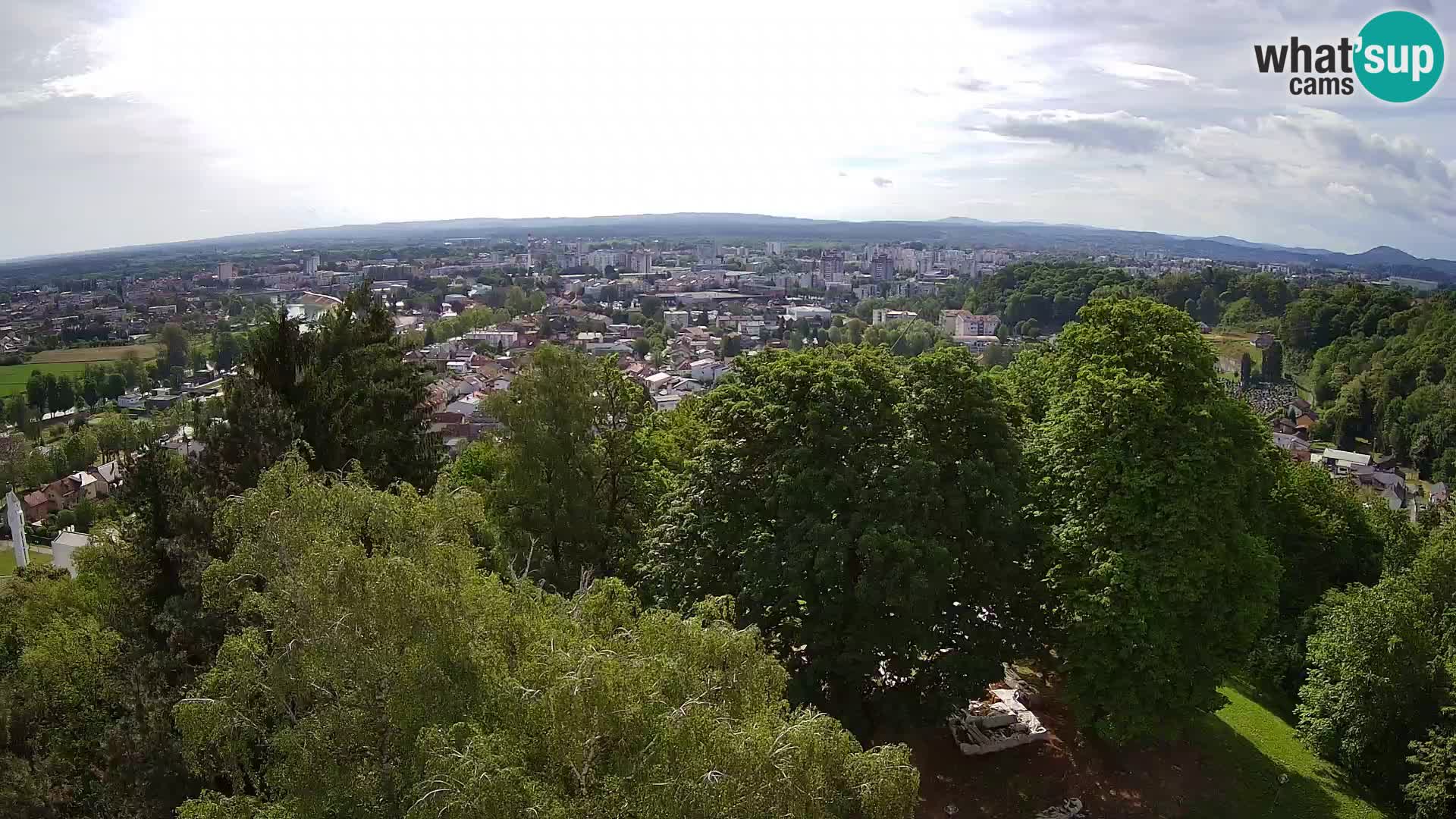 Webcam Karlovac Dubovac Castle – Live View of Karlovac’s Historic Landmark