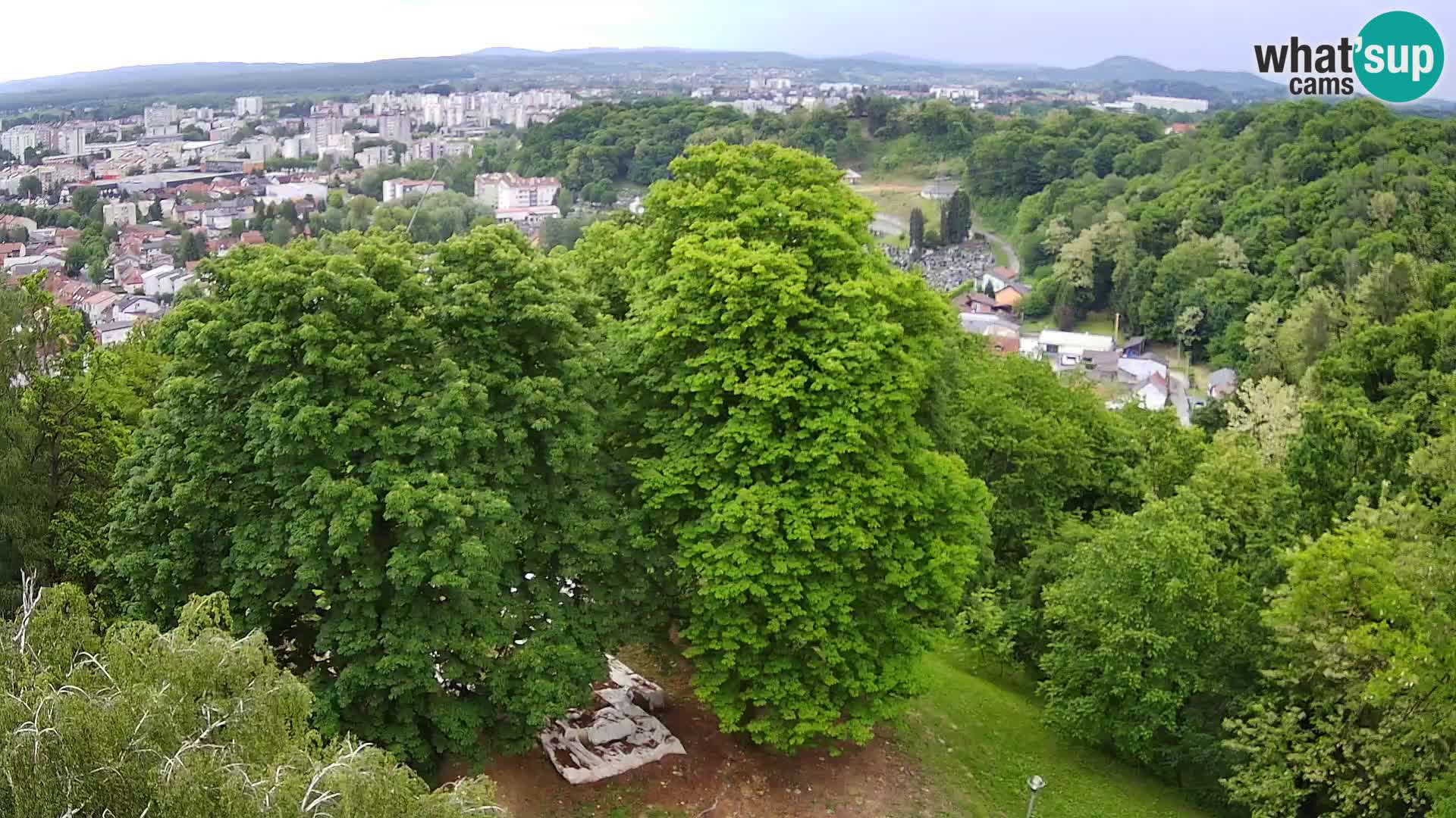 Webcam Castillo Dubovac Karlovac – Vista en directo del histórico castillo